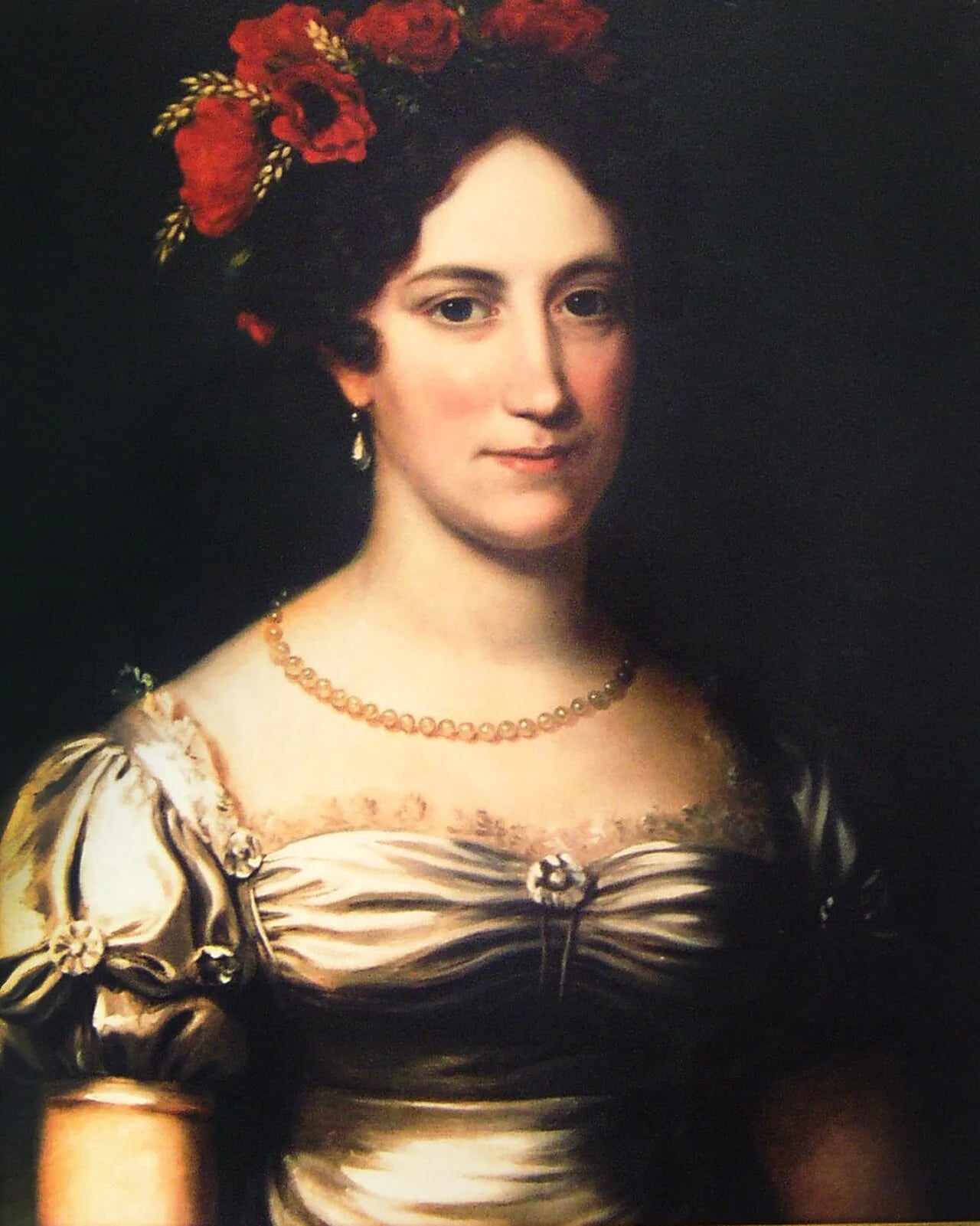 Porträt von Maria Hester Monroe Gouverneur (1802–1850) – Gedenkseite