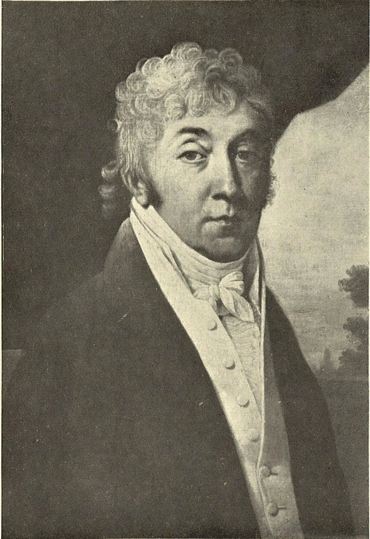 Porträt von Michel-Jean Simons (1762–1833) – Gedenkseite