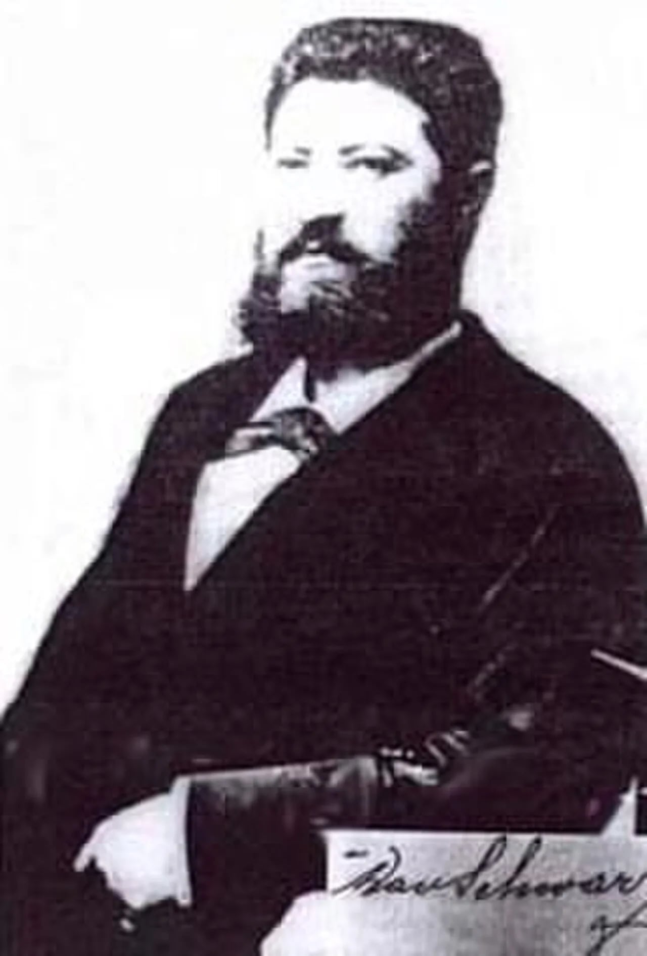 Porträt von David Schwarz (1850–1897) – Gedenkseite