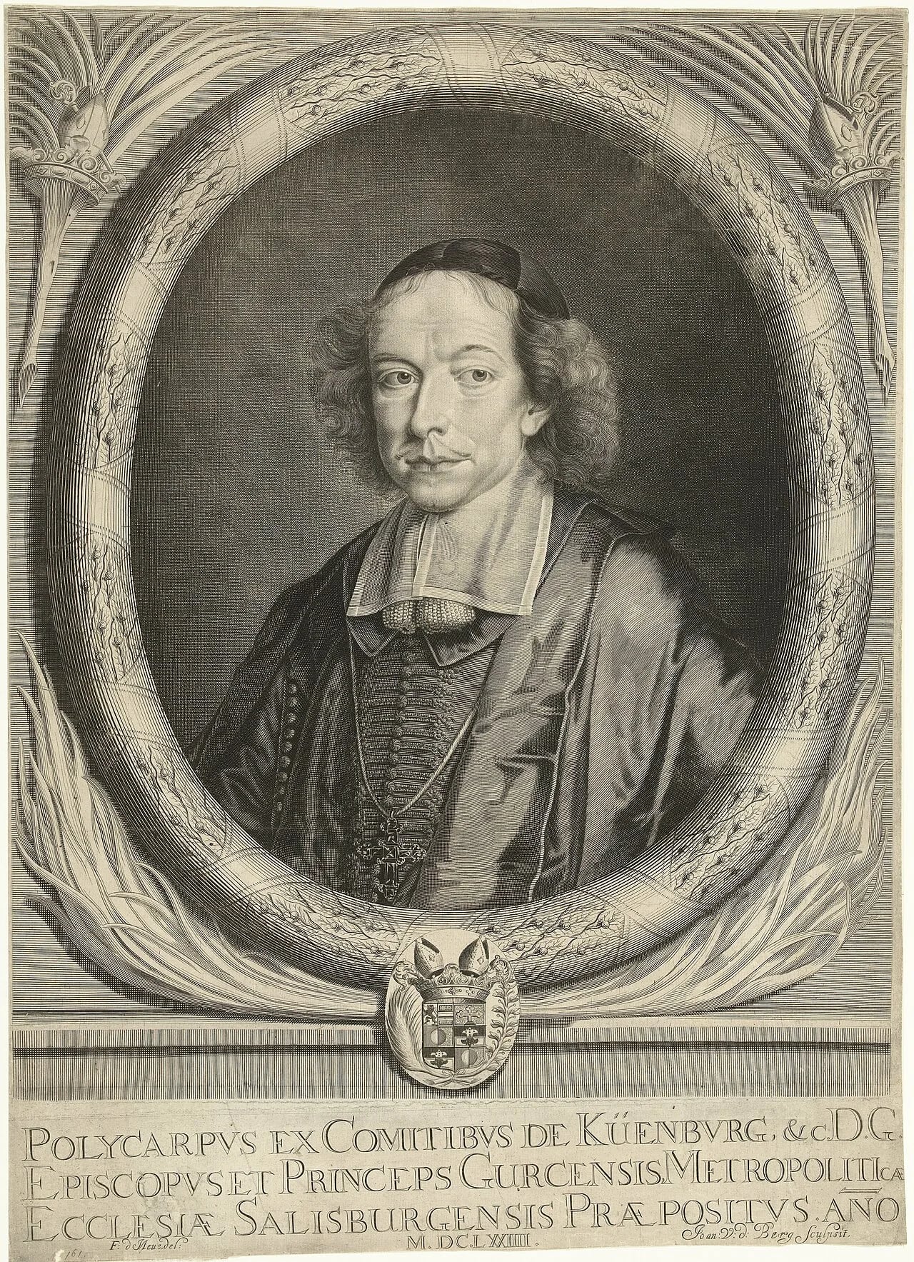 Portrait of Polykarp von Kuenburg (1633–1675) – memorial page