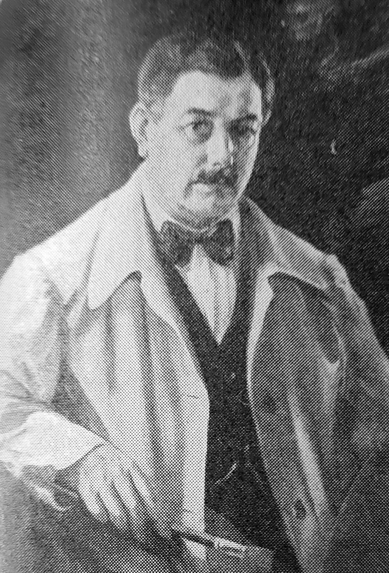 Portrait of Justus Bergman (1871–1929) – memorial page