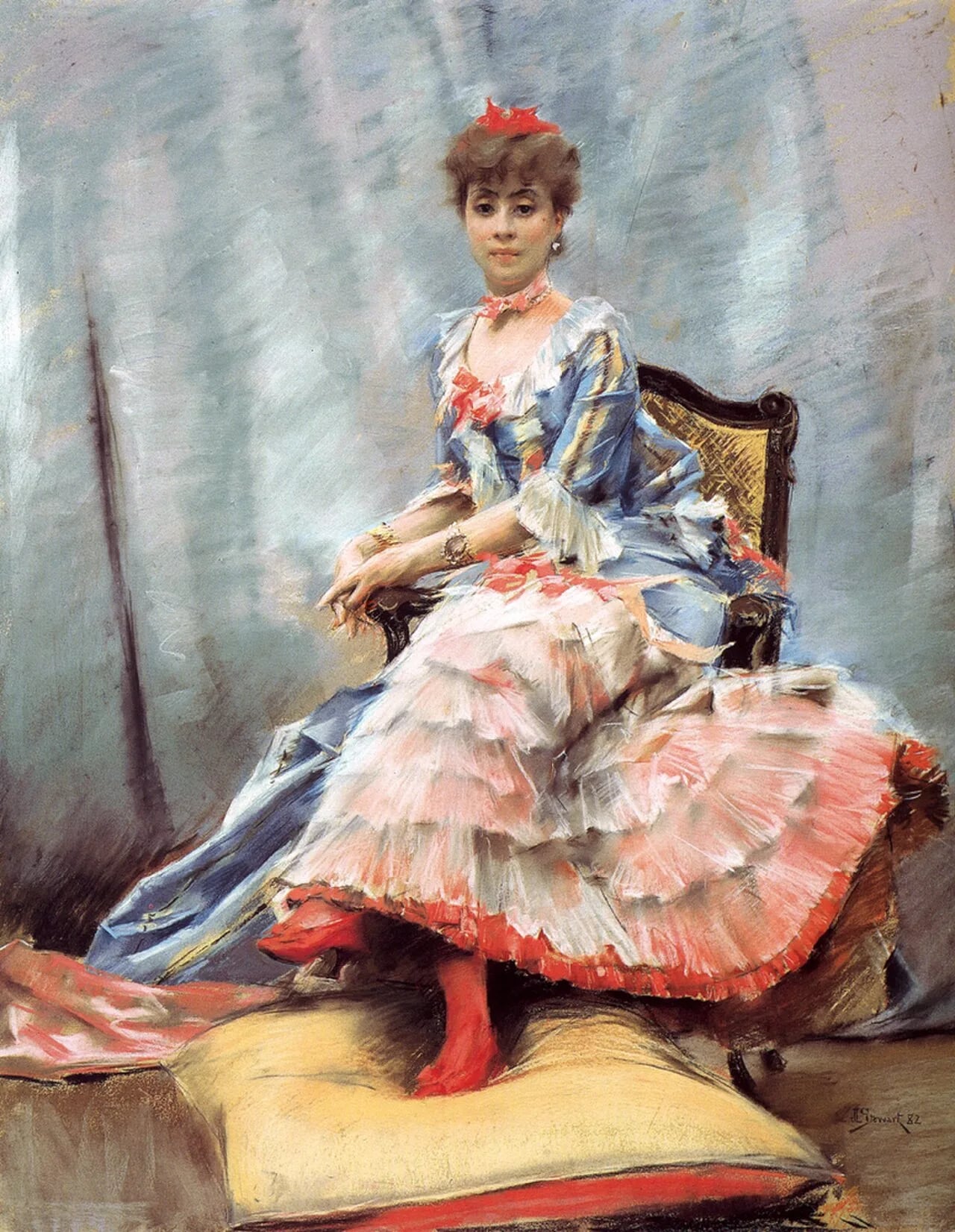 Portrait of Laure Hayman (1851–1940) – memorial page