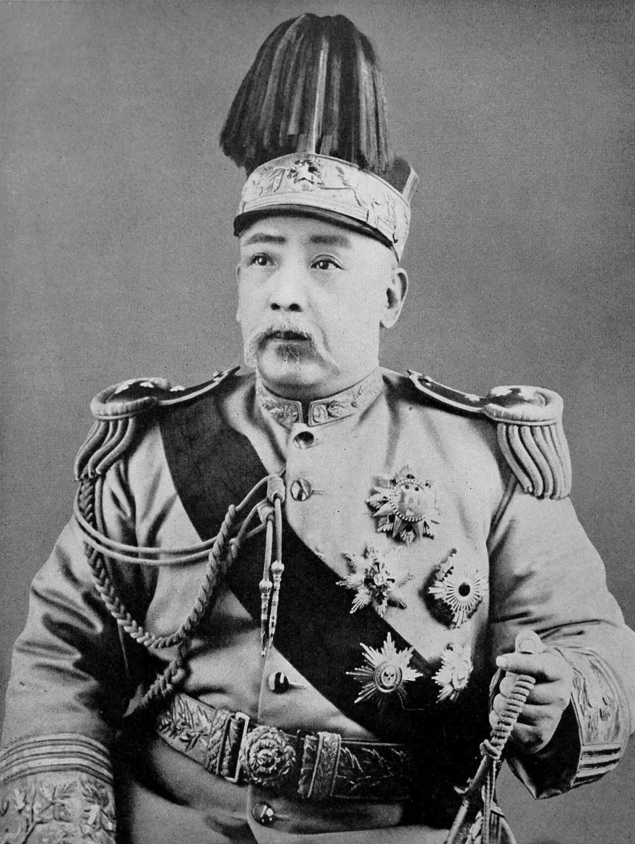 Porträt von Yuan Shikai (1859–1916) – Gedenkseite