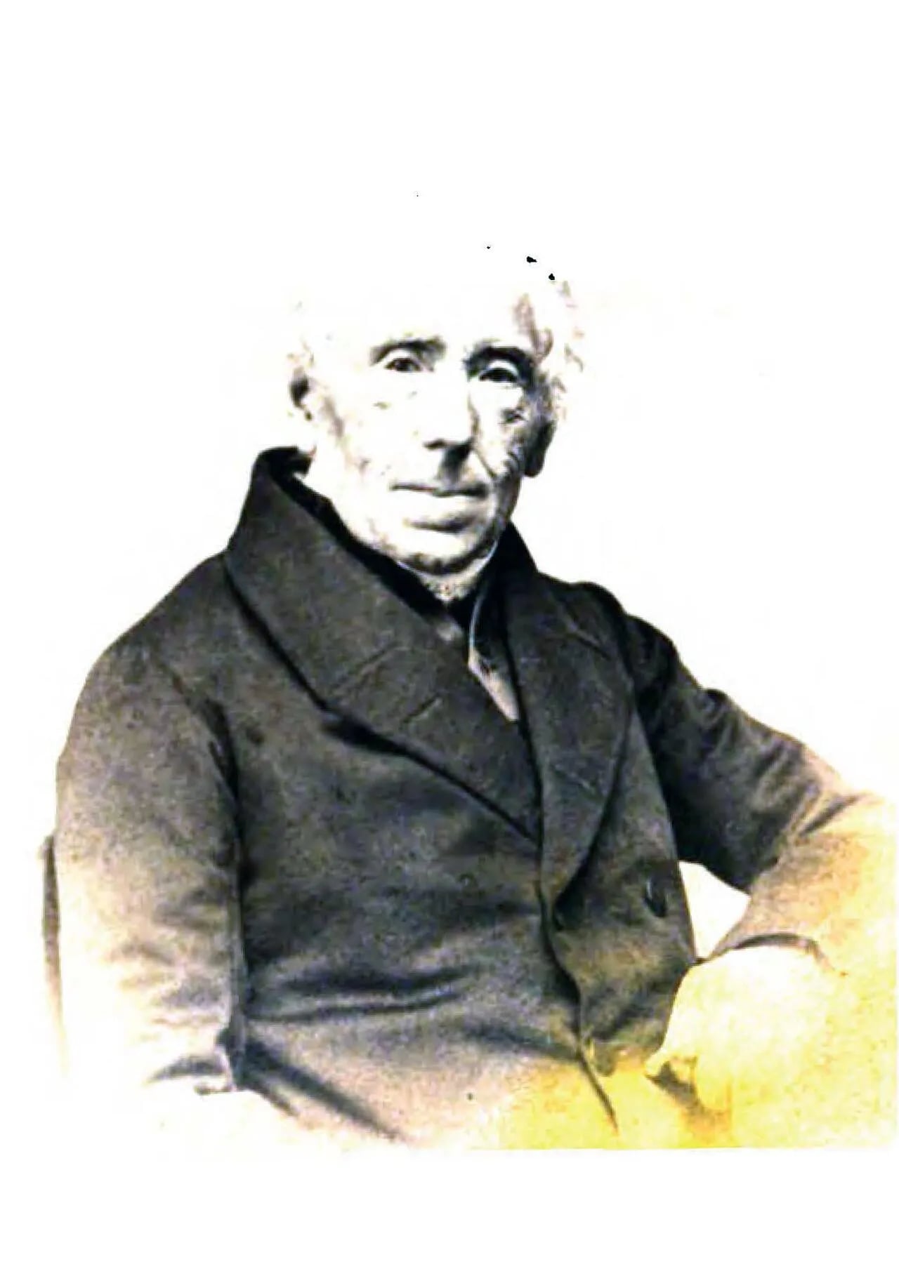 Porträt von Franz Wenzl Tobisch (1788–1873) – Gedenkseite