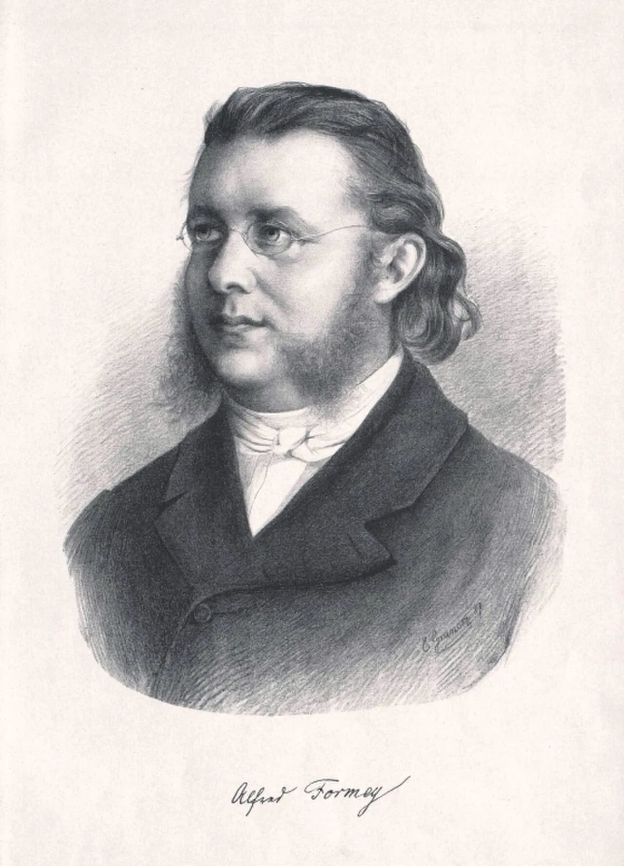 Portrait of Alfred Formey (1844–1901) – memorial page