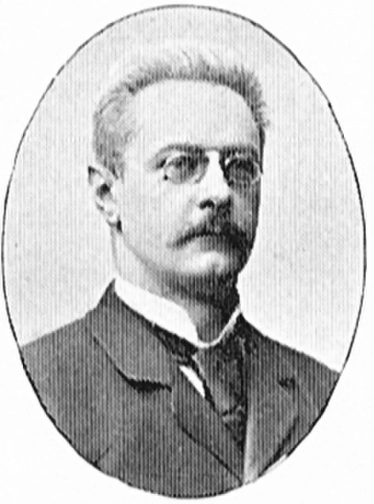 Porträt von Edvard Sederholm (1857–1927) – Gedenkseite