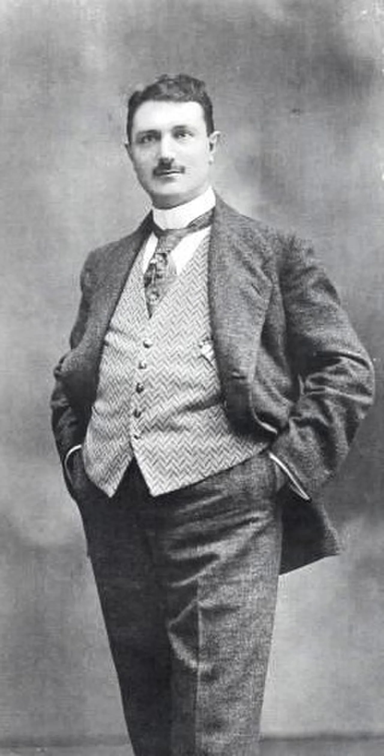 Porträt von Marino Aineto (1873–1931) – Gedenkseite