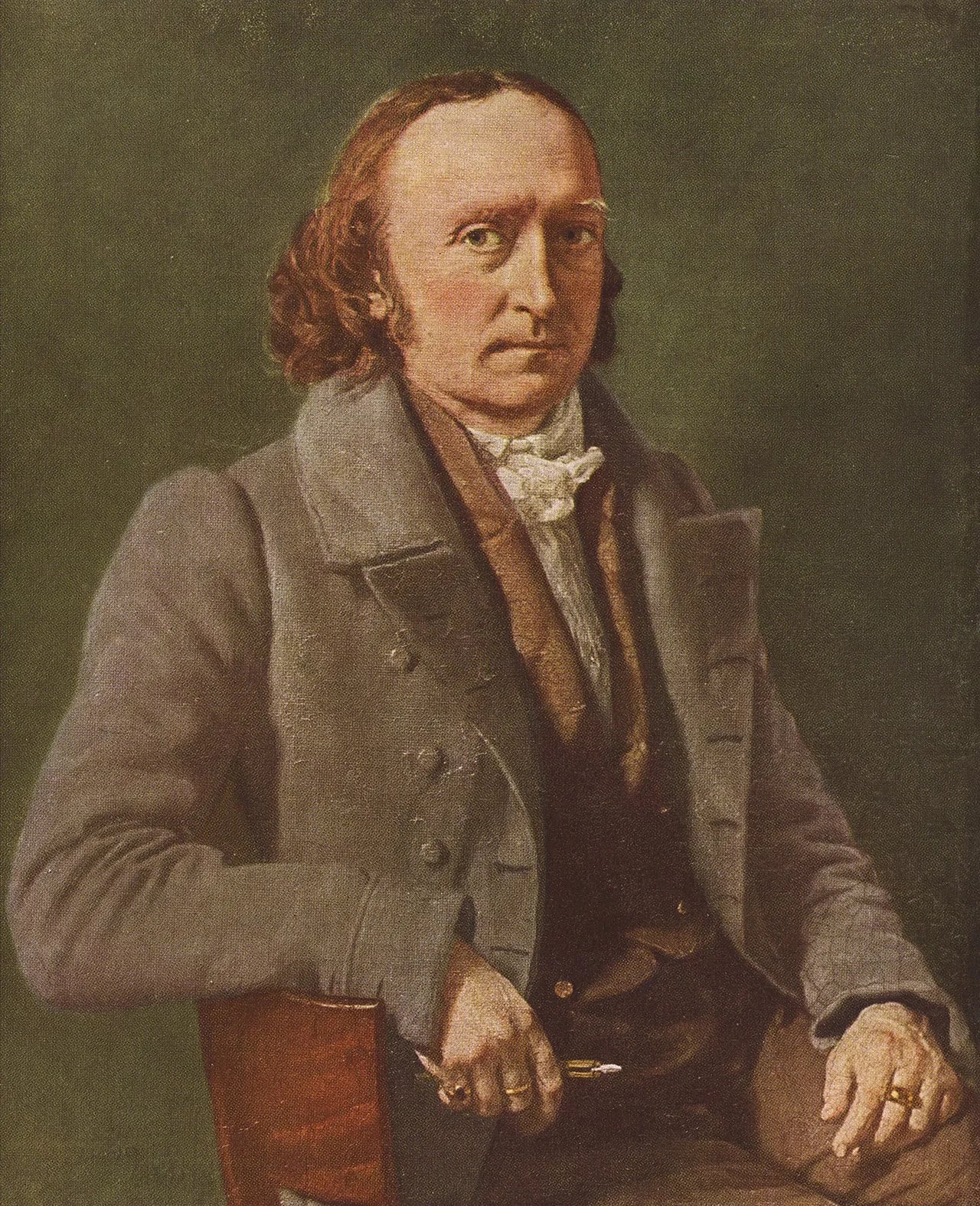 Porträt von Christian Albrecht Jensen (1792–1870) – Gedenkseite