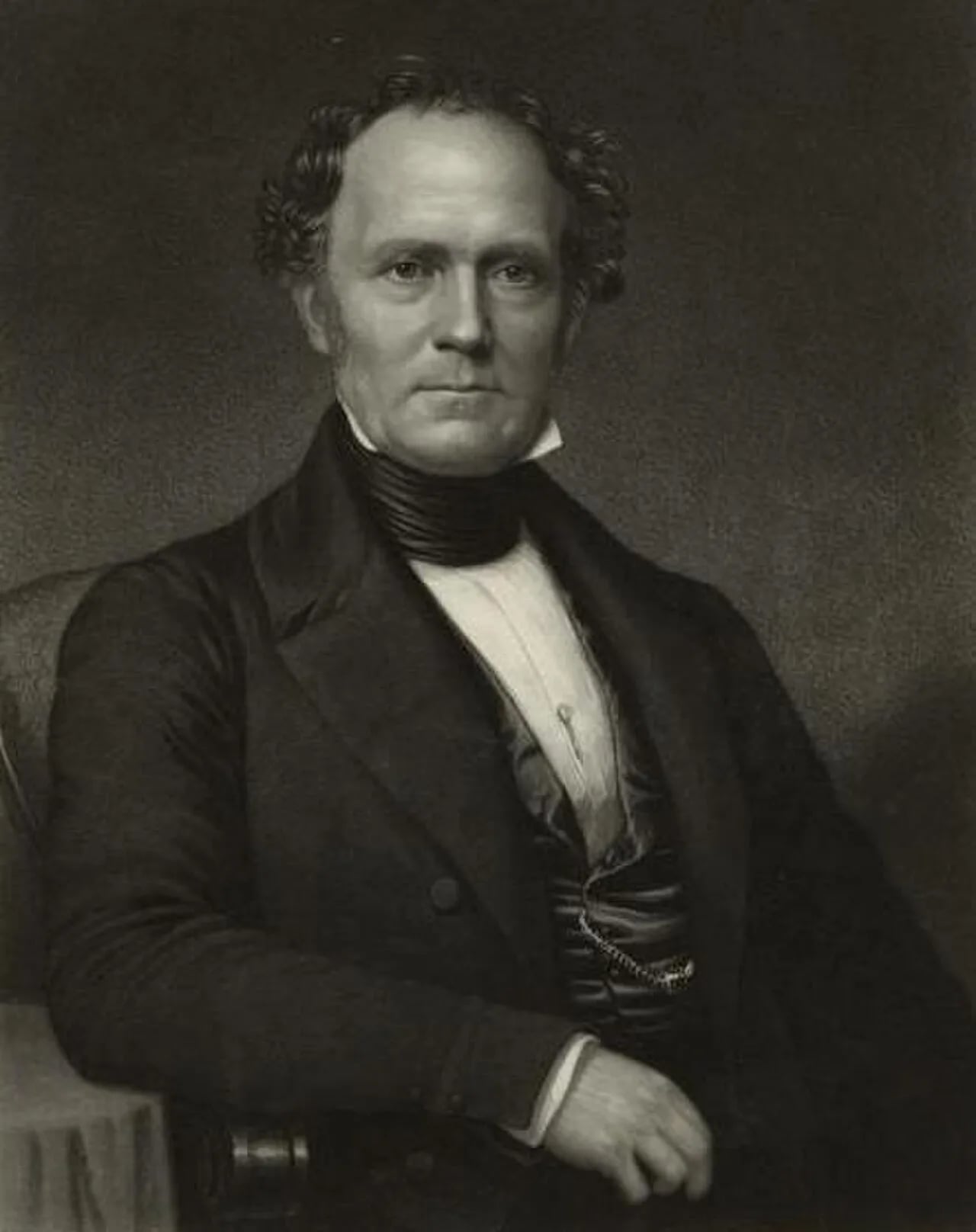 Portrait of Walter Hilliard Bidwell (1798–1881) – memorial page