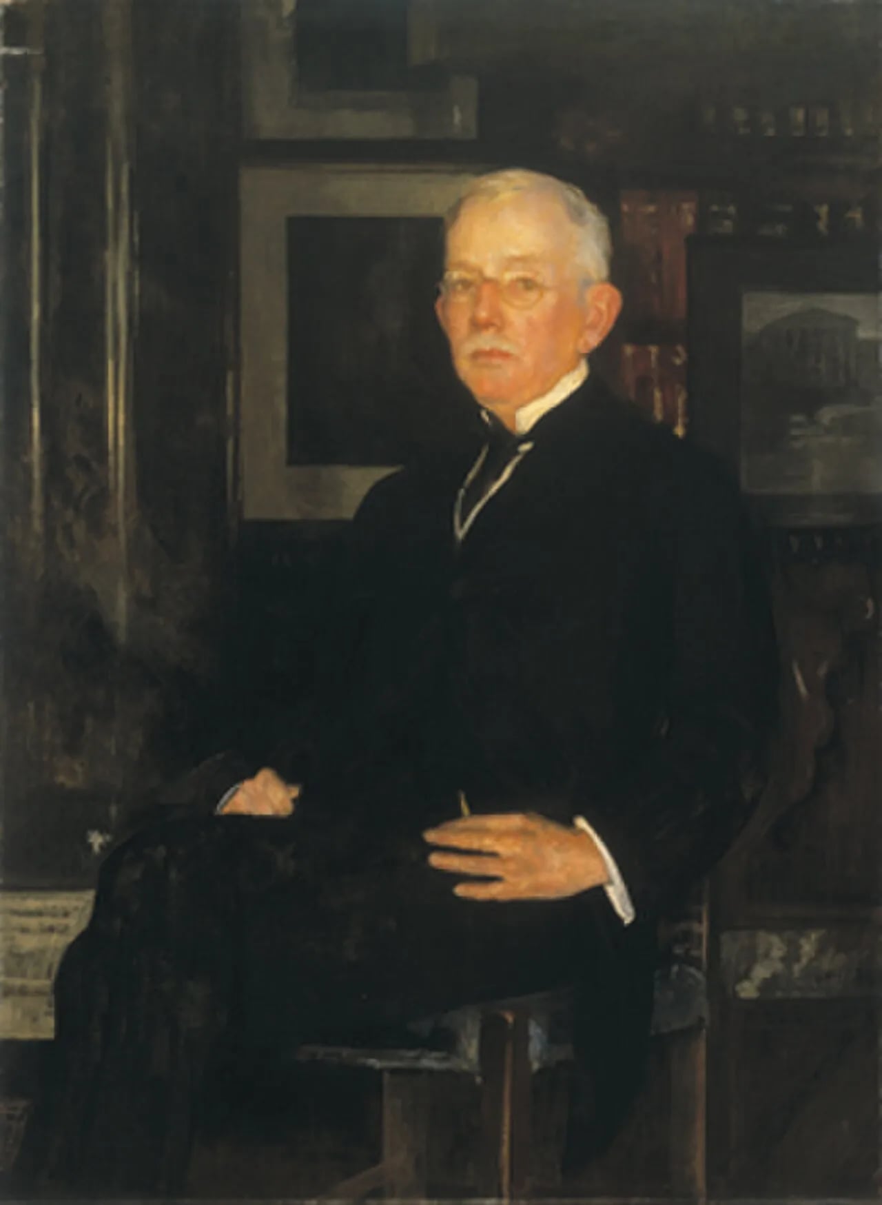 Porträt von John J. Albright (1848–1931) – Gedenkseite