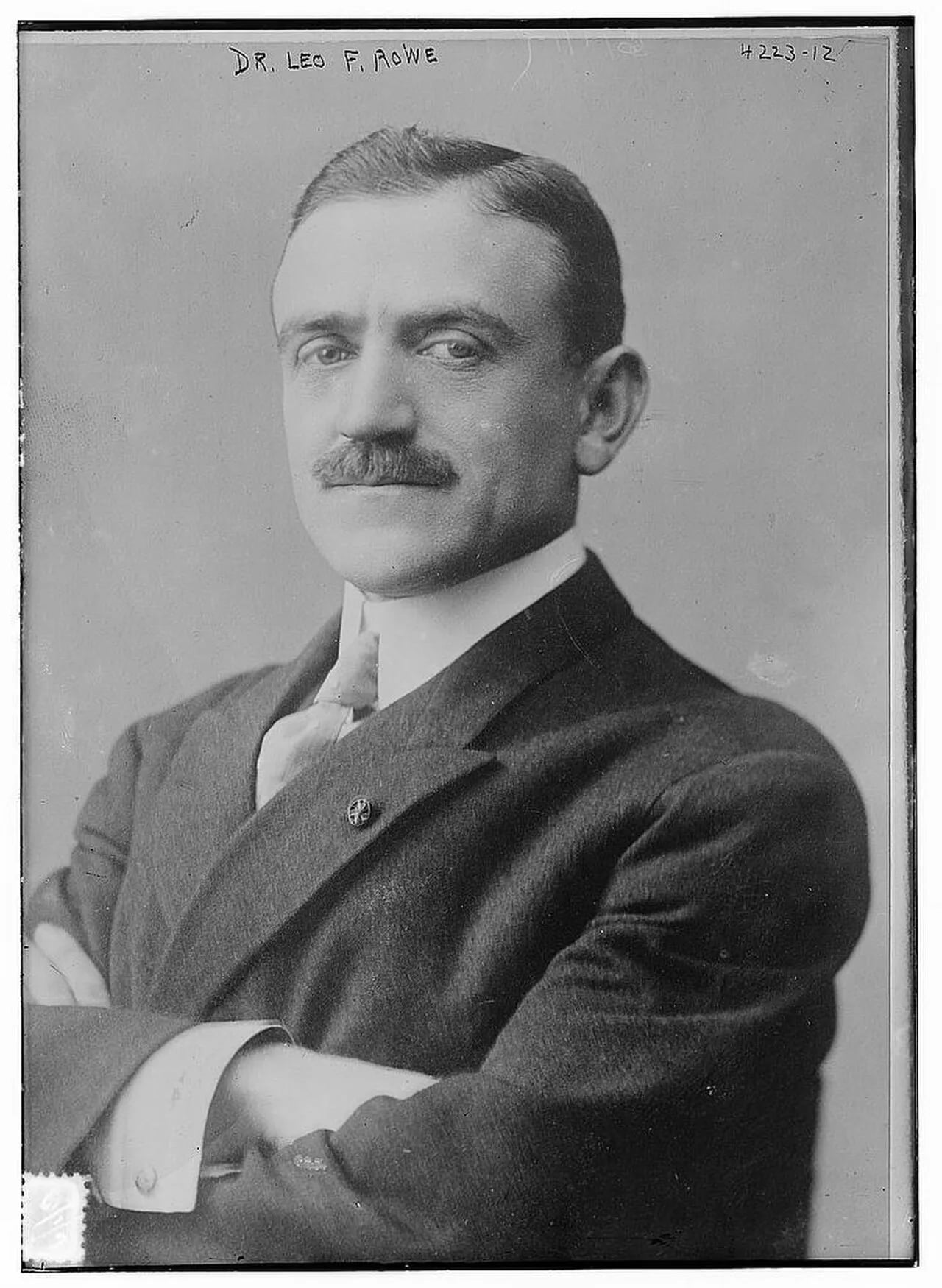 Portrait of Leo Stanton Rowe (1871–1946) – memorial page