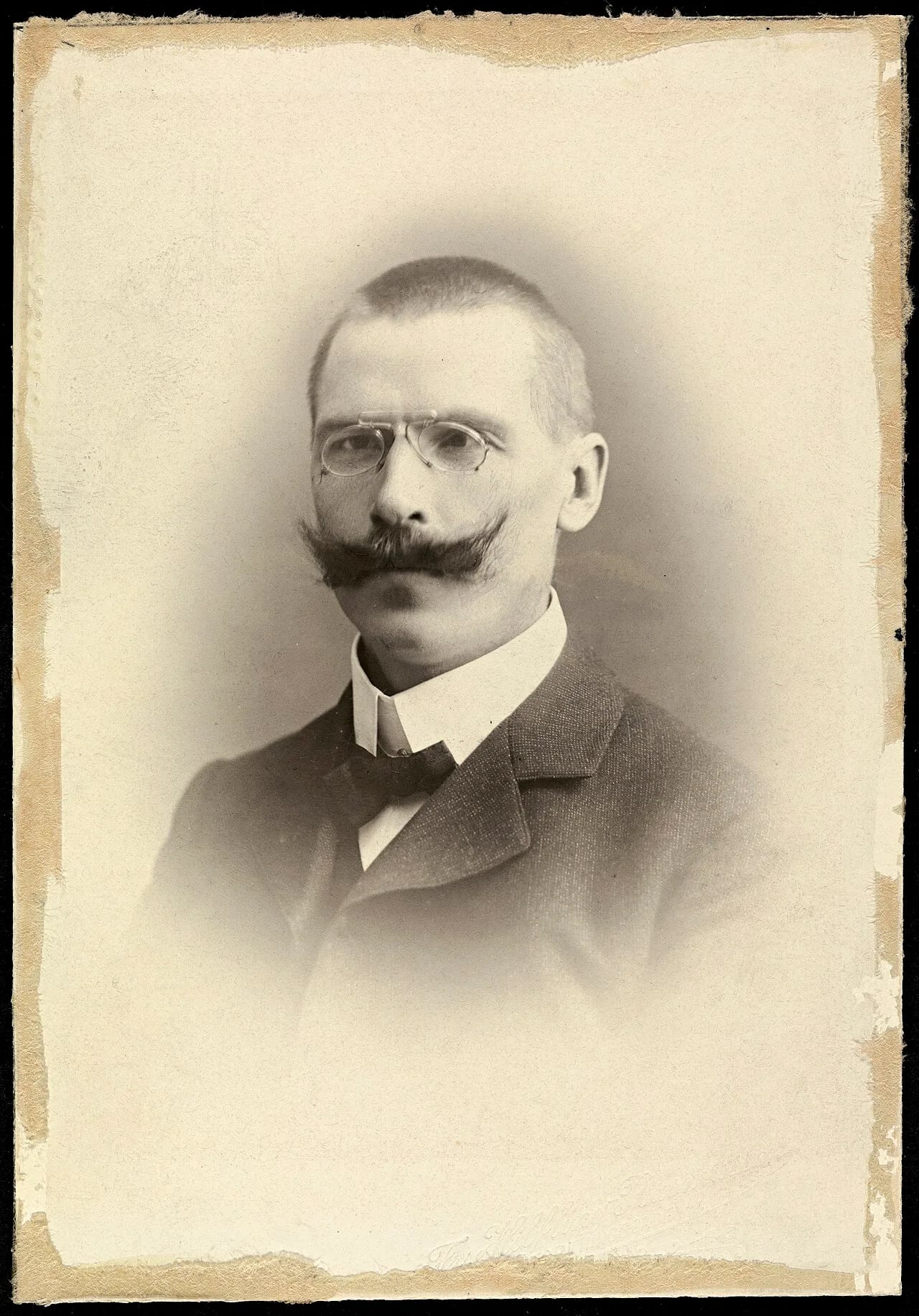Porträt von Ansgar Guldberg (1868–1924) – Gedenkseite