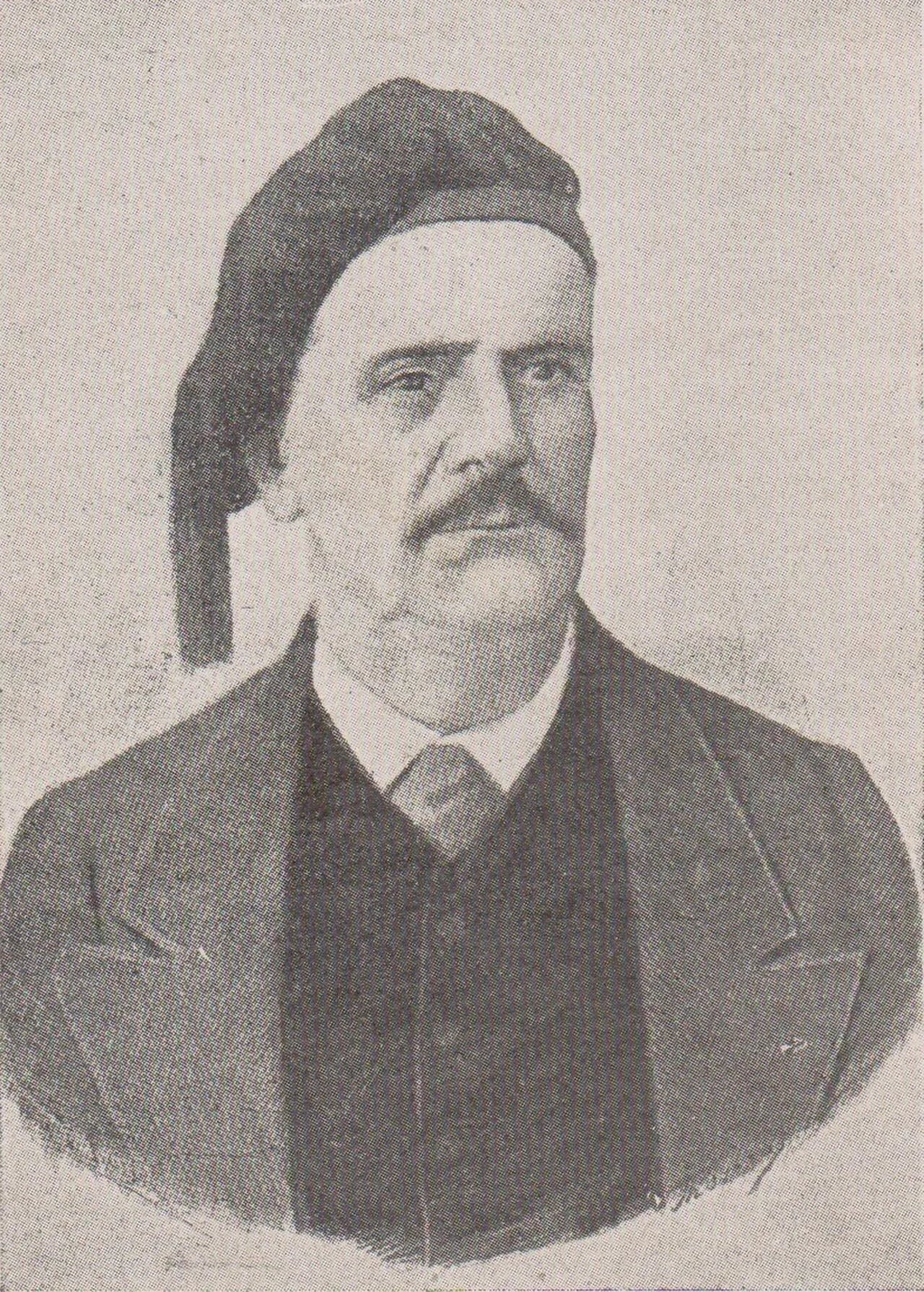 Porträt von Jeroni Galceran i Terrés (1820–1873) – Gedenkseite