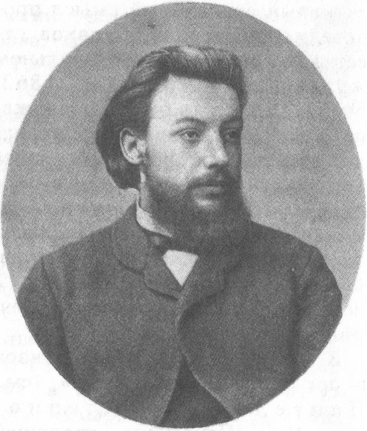 Porträt von Luka Nikolayevich Antropov (1843–1881) – Gedenkseite