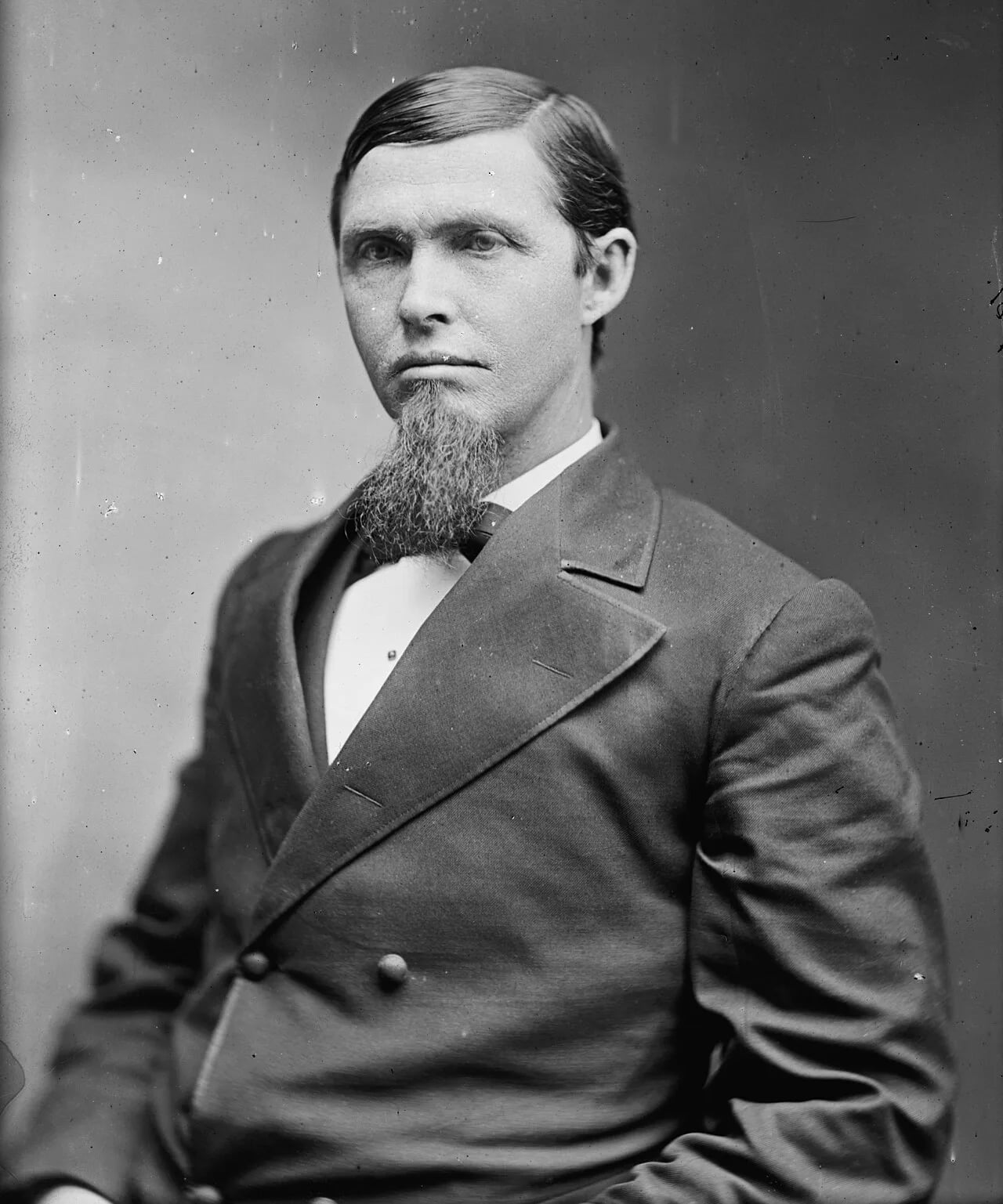 Porträt von Preston B. Plumb (1837–1891) – Gedenkseite