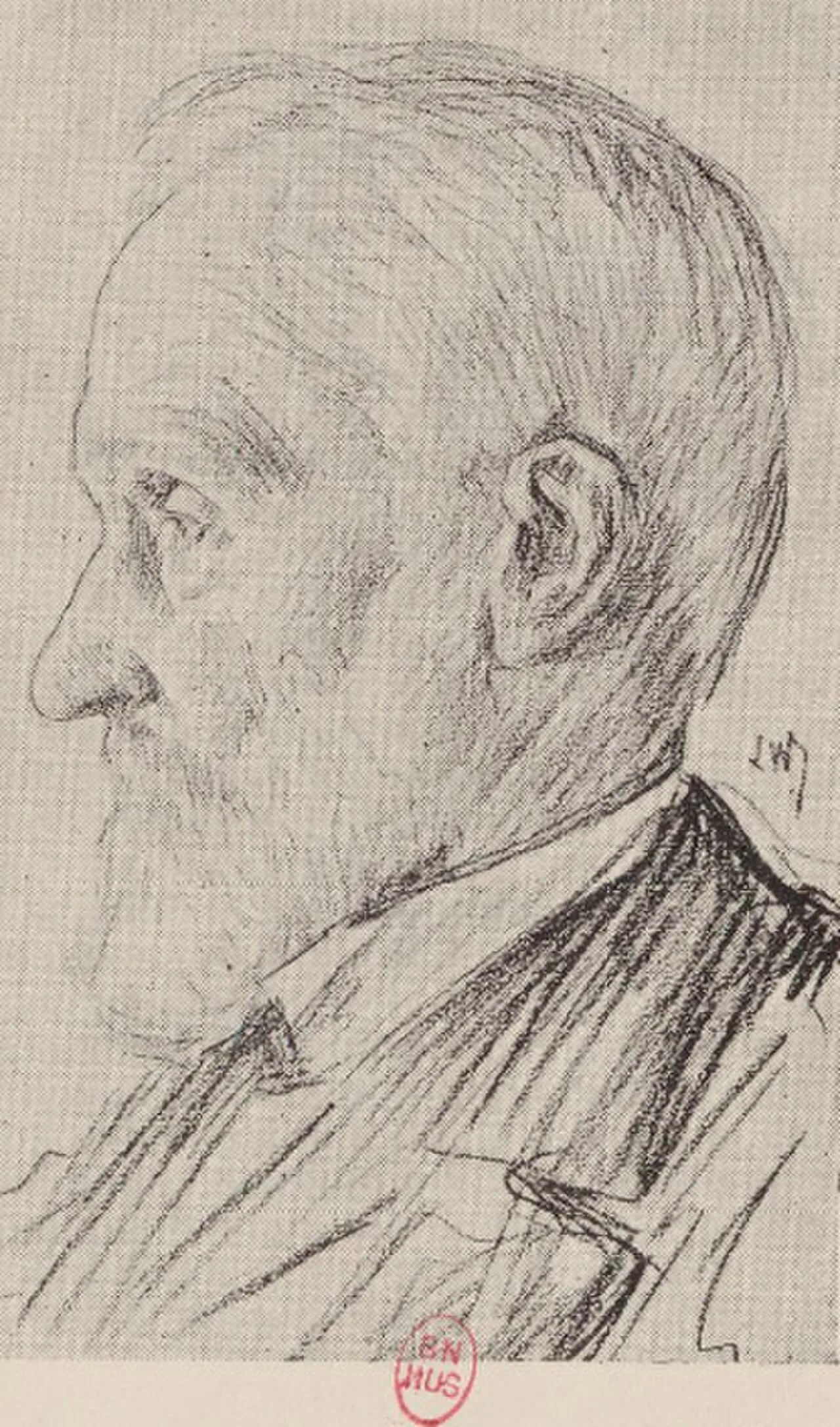 Porträt von Félix Delhasse (1809–1898) – Gedenkseite