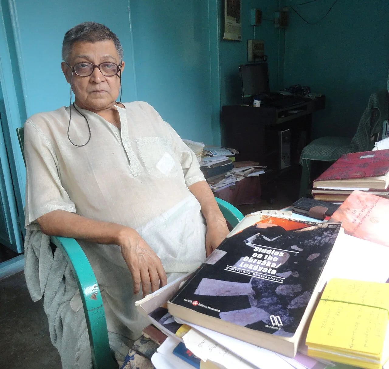 Porträt von Ramkrishna Bhattacharya (1947–2022) – Gedenkseite