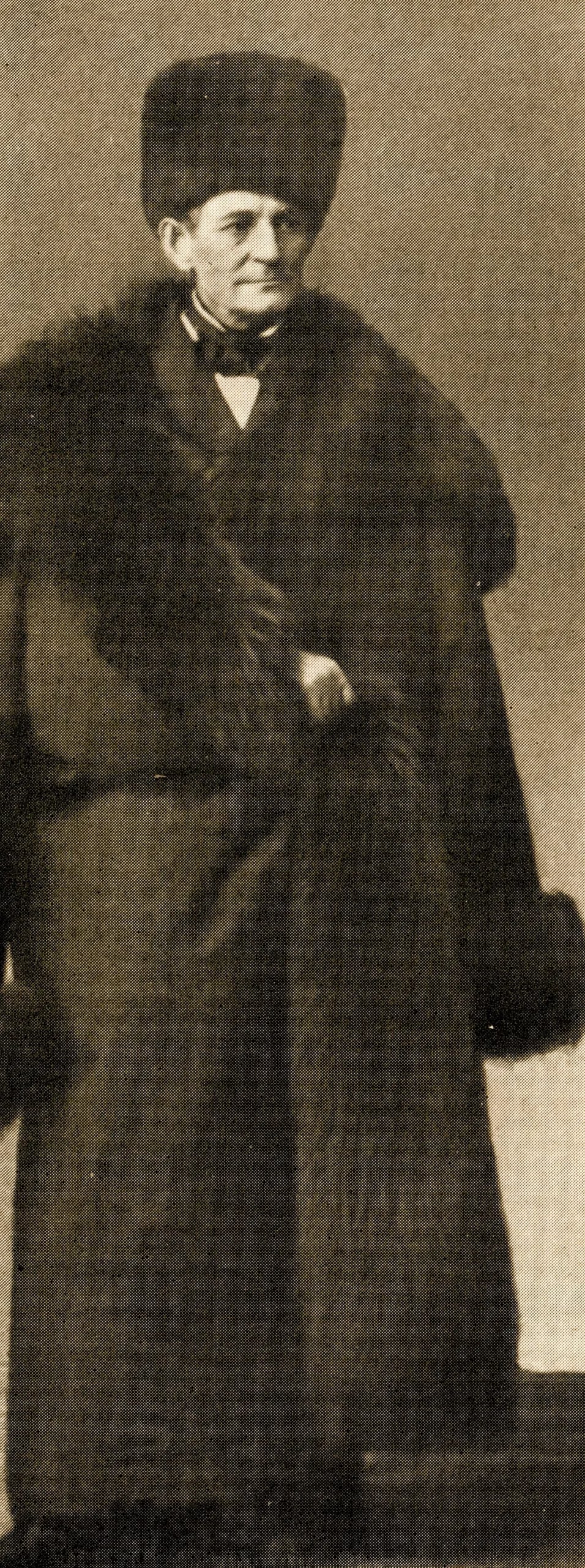 Porträt von Iwan Fjodorowitsch Mamontow (1802–1869) – Gedenkseite