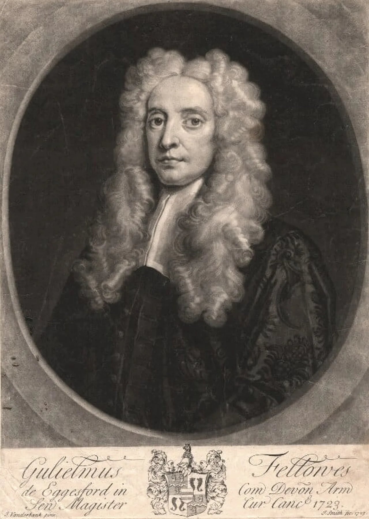 Portrait of William Fellowes (1660–1724) – memorial page