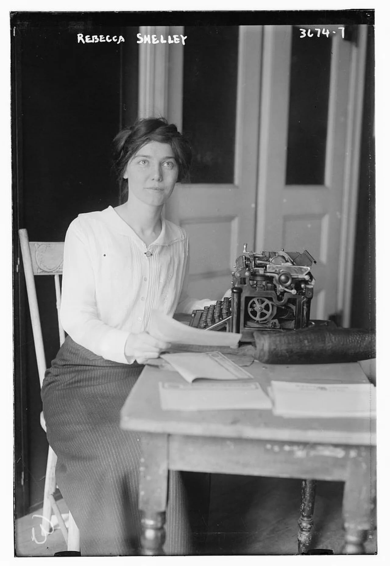 Portrait of Rebecca Shelley (1887–1984) – memorial page