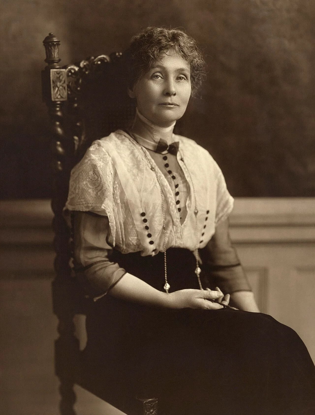 Portrait of Emmeline Pankhurst (1858–1928) – memorial page