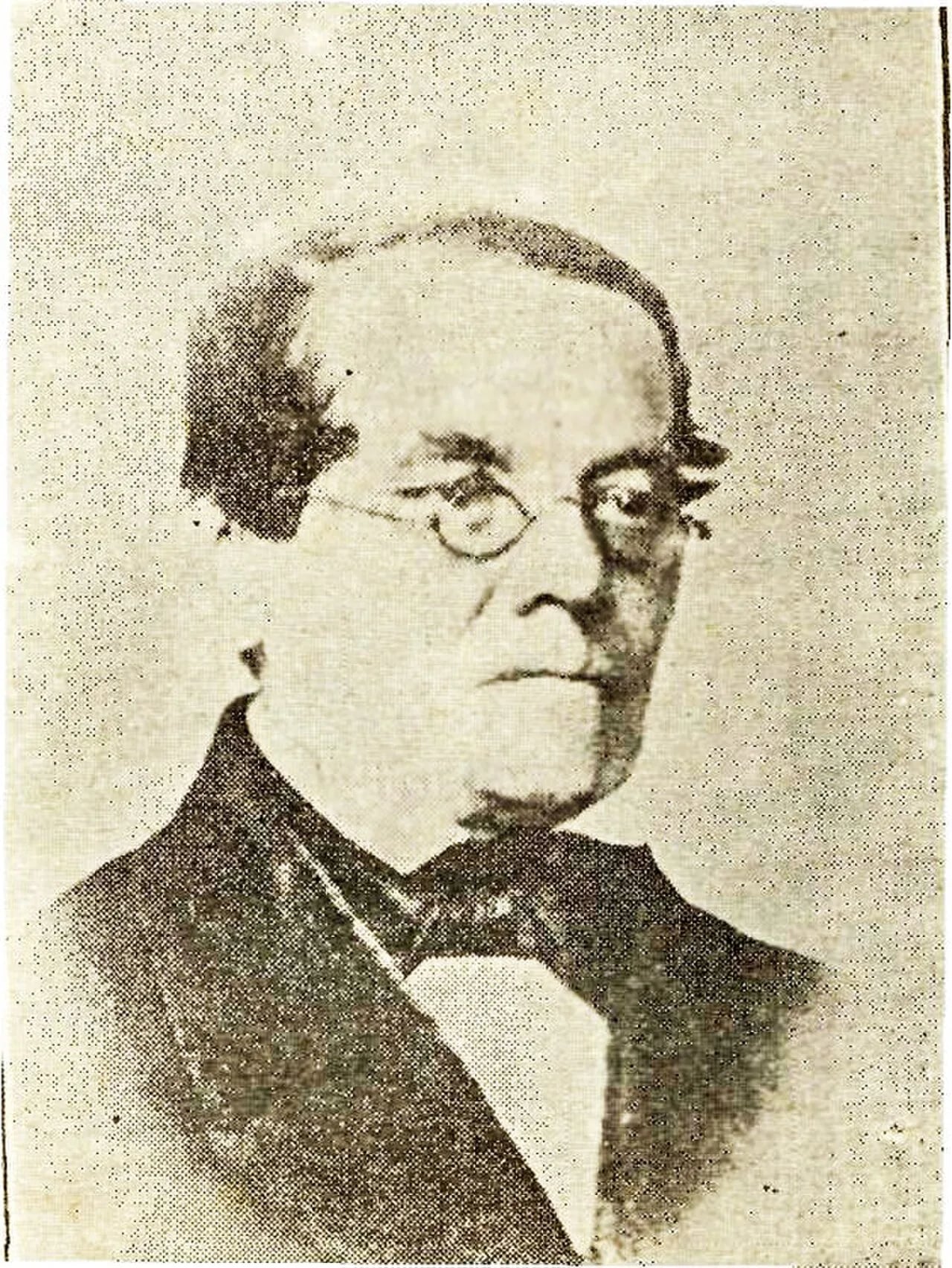 Porträt von Fyodor Pryadilschikov (1811–1870) – Gedenkseite