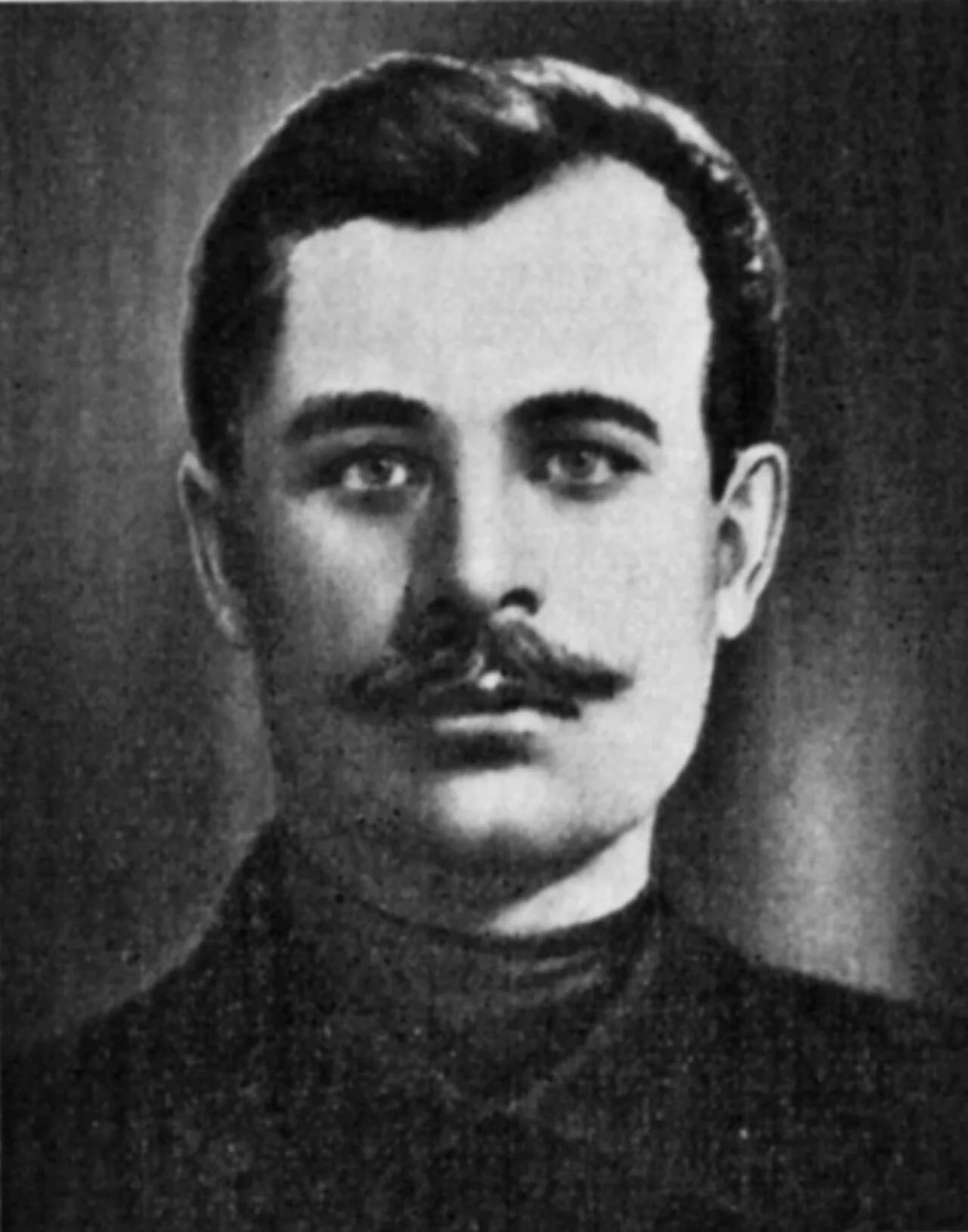 Porträt von Pavel Plyushchev (1890–1920) – Gedenkseite