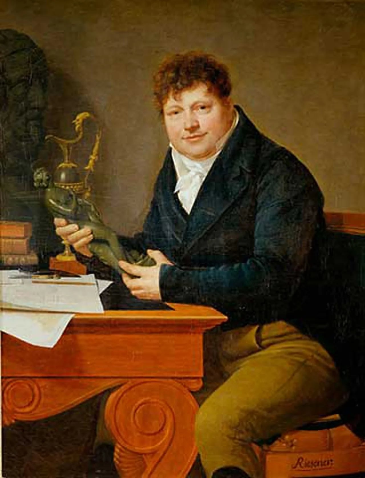 Portrait of André-Antoine Ravrio (1759–1814) – memorial page