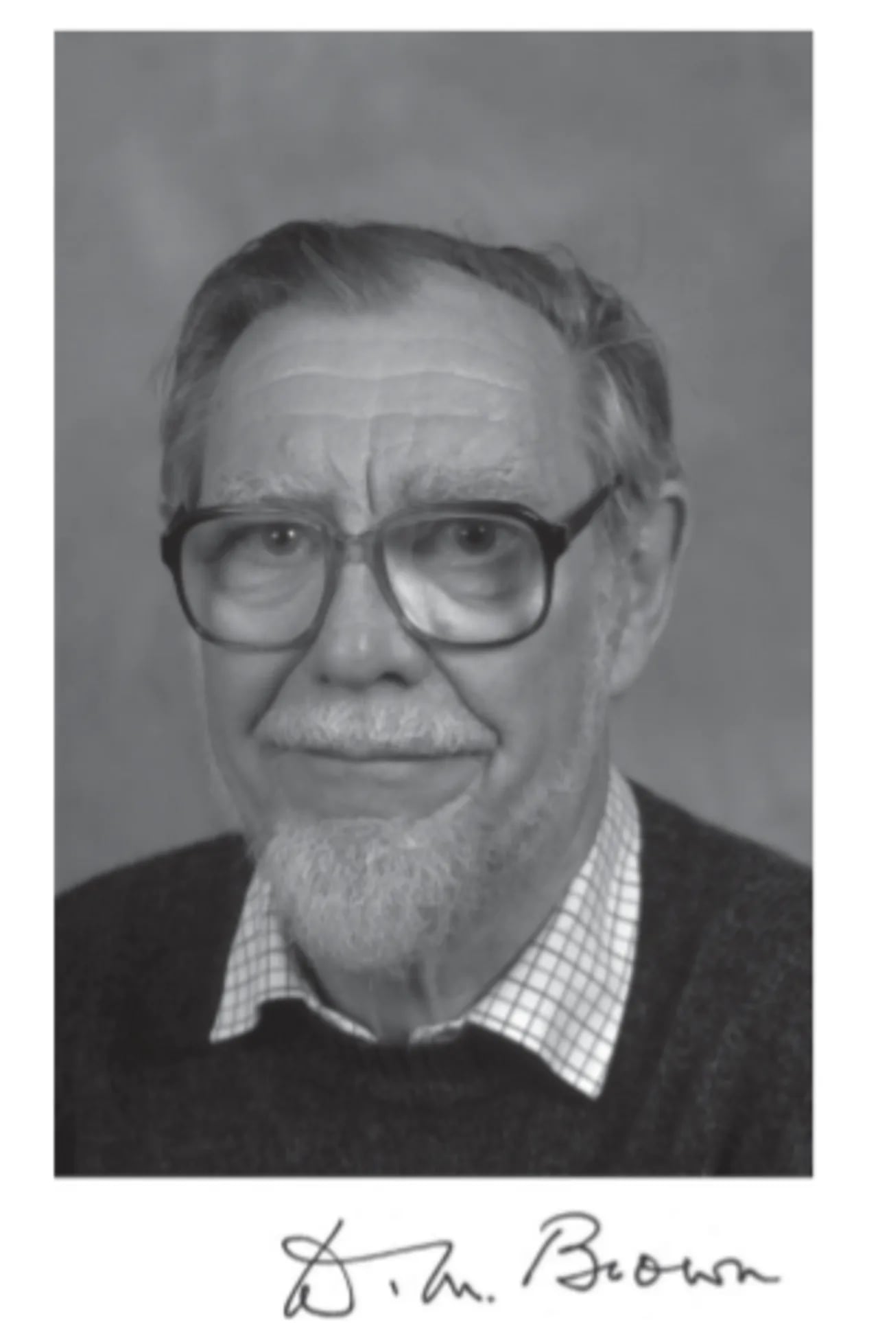 Porträt von Daniel McGillivray Brown (1923–2012) – Gedenkseite