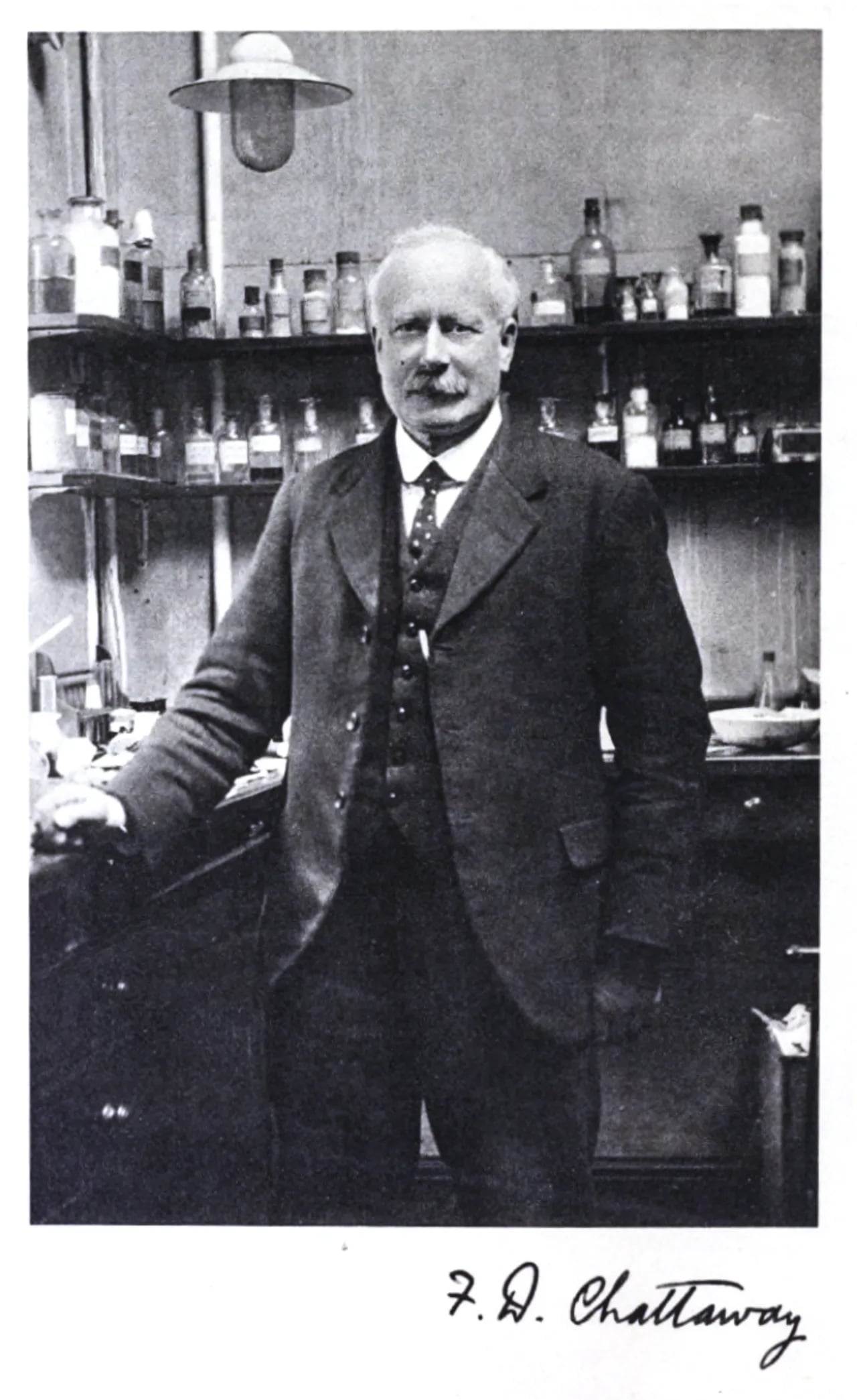 Portrait of Frederick Daniel Chattaway (1860–1944) – memorial page