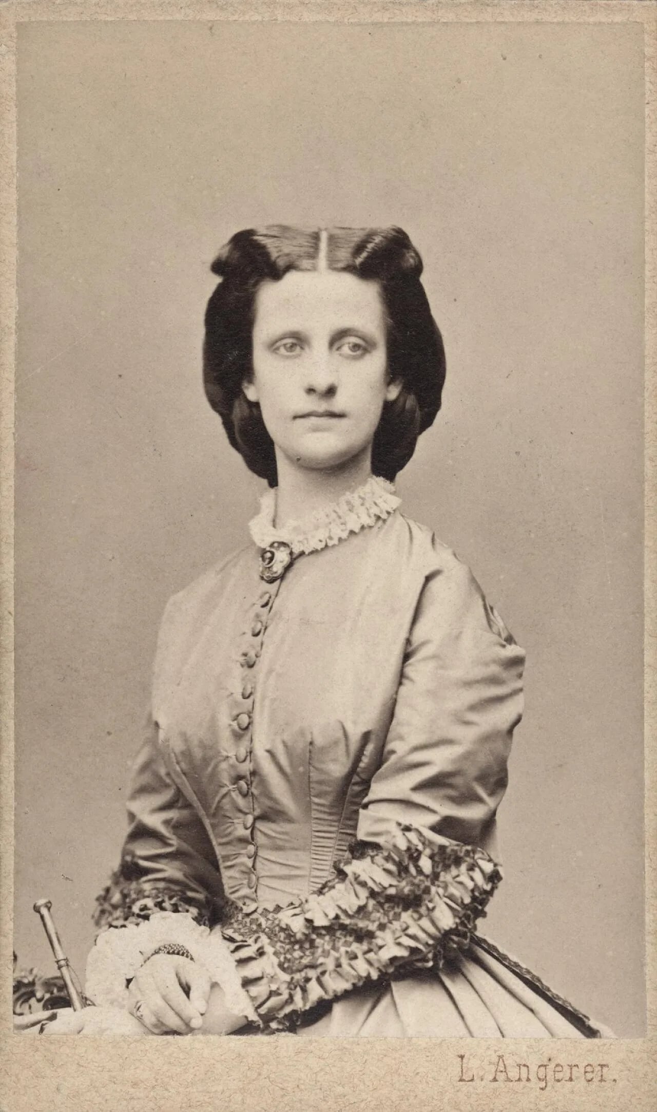 Porträt von Maria Annunziata von Neapel-Sizilien (1843–1871) – Gedenkseite