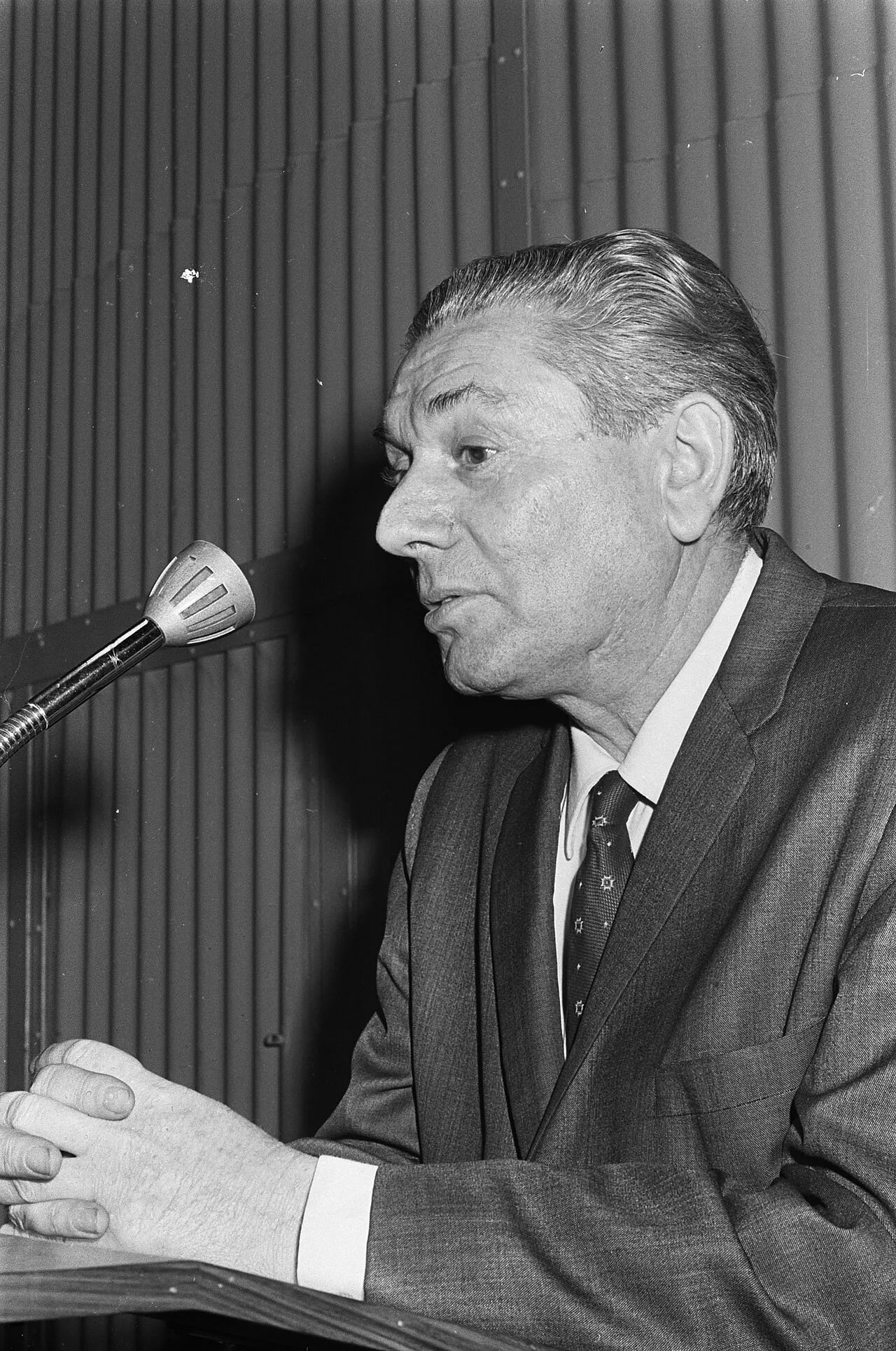 Portrait of Simha Flapan (1911–1987) – memorial page