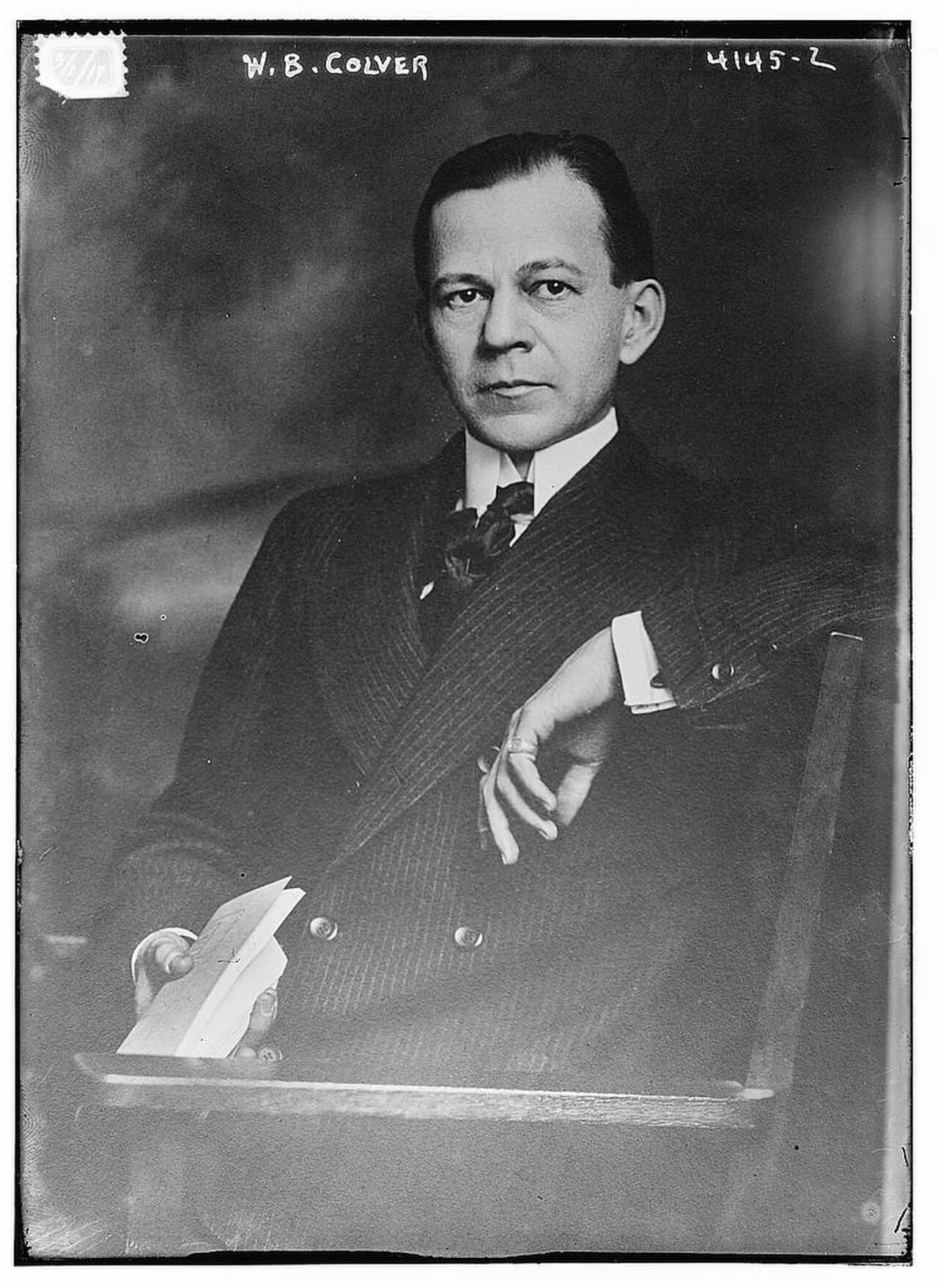 Portrait of William Byron Colver (1870–1926) – memorial page