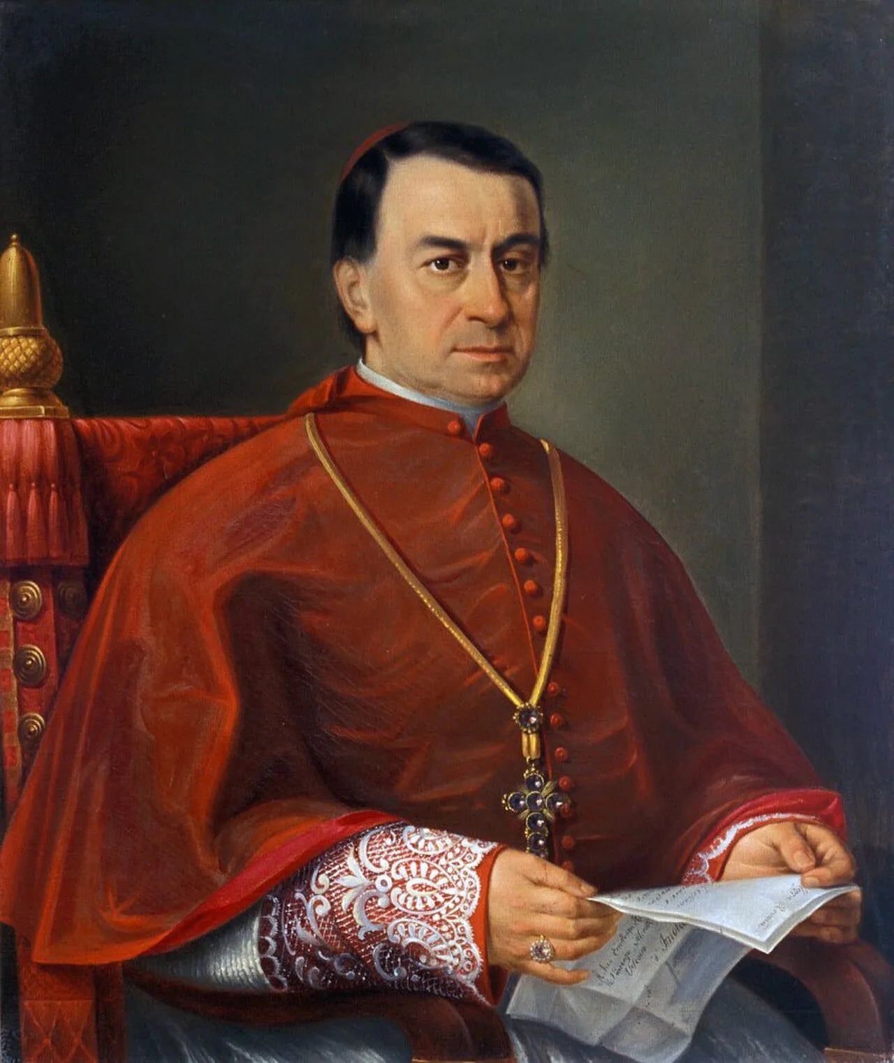 Porträt von Vincenzo Moretti (1815–1881) – Gedenkseite