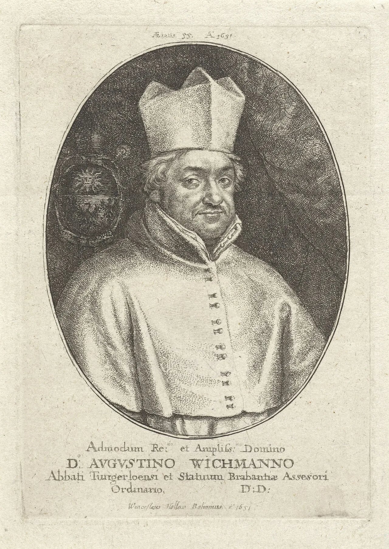 Portrait of Augustin Wichmans (1596–1661) – memorial page
