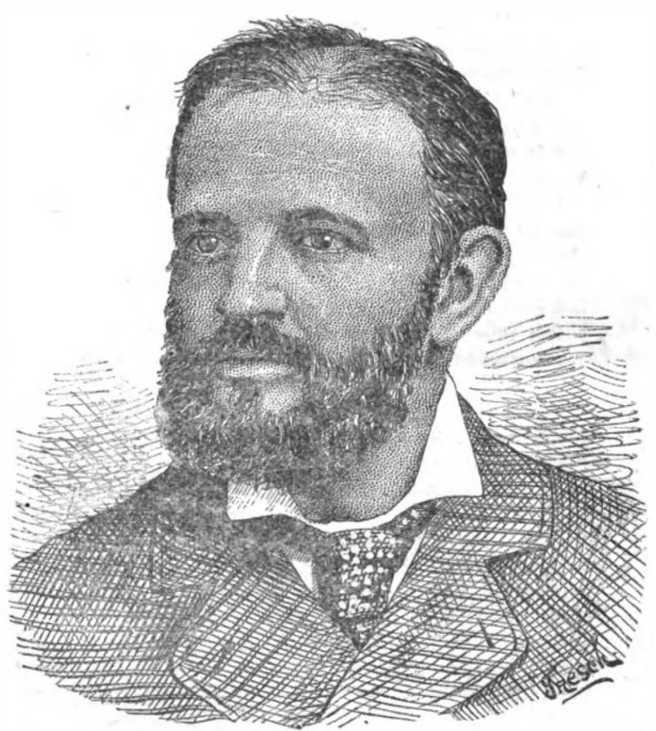 Portrait of Truman A. Merriman (1839–1892) – memorial page