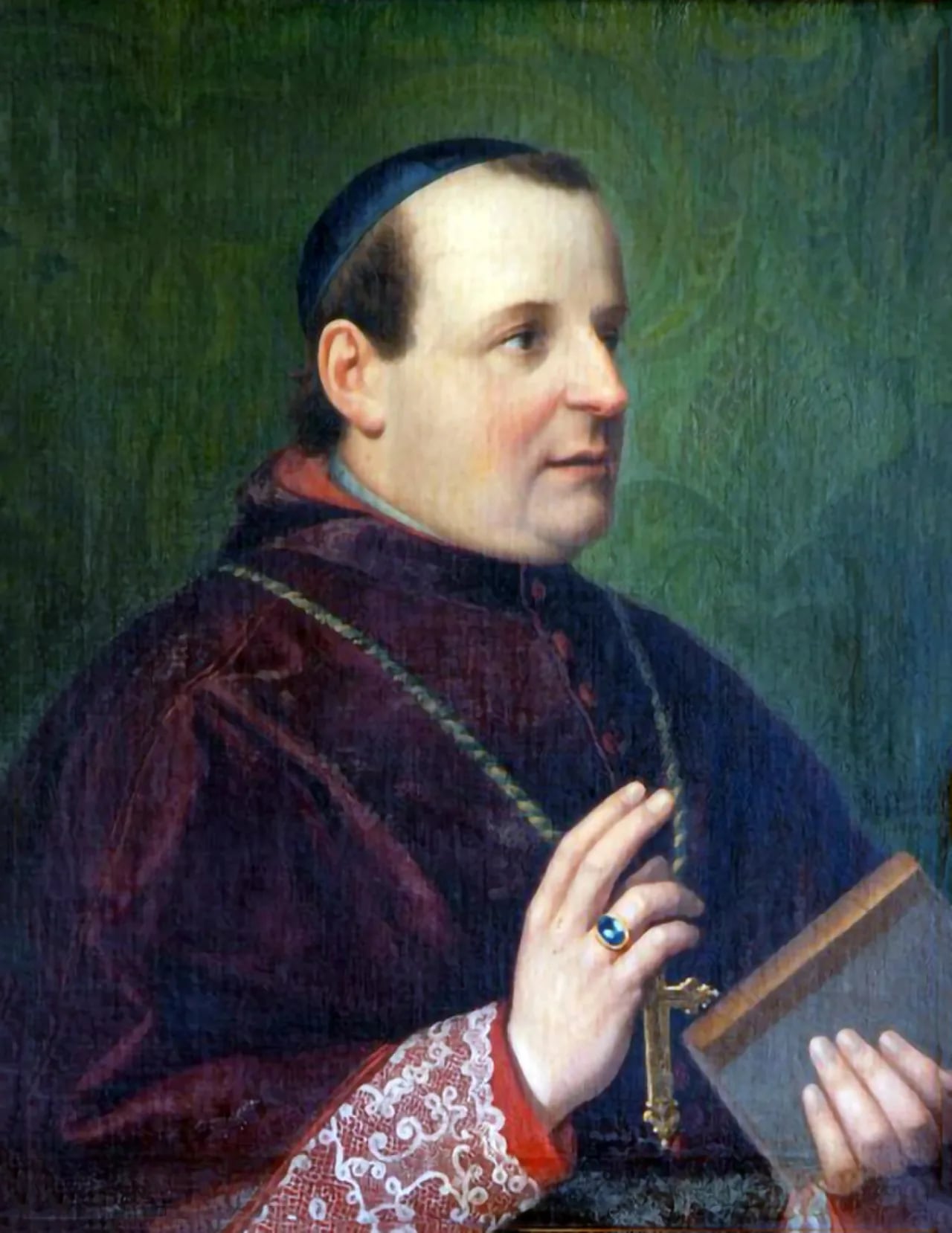 Porträt von Giovanni Benini (1812–1896) – Gedenkseite
