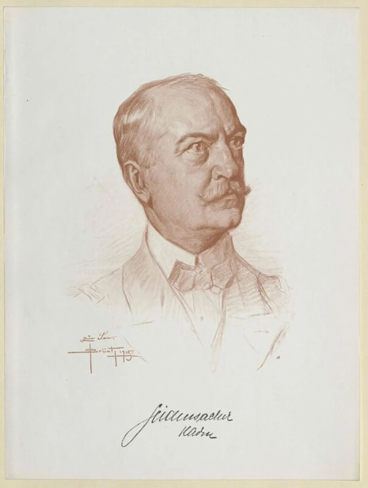 Portrait of Karl Seidensacher (1862–1938) – memorial page