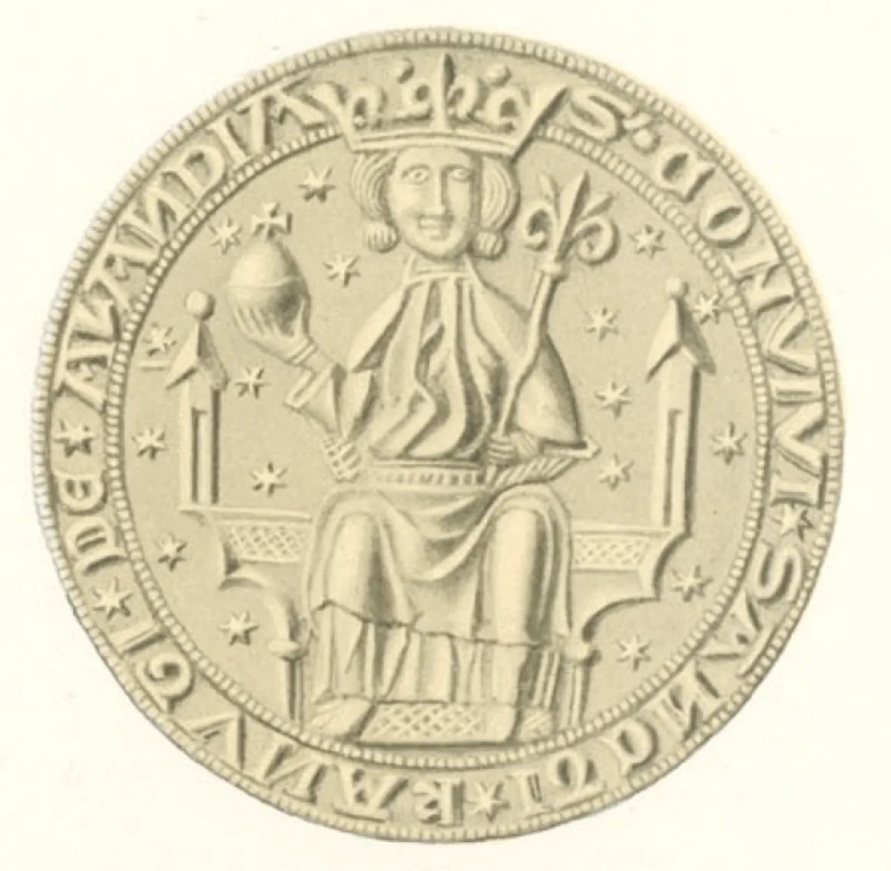 Portrait of Knut IV. (1043–1086) – memorial page