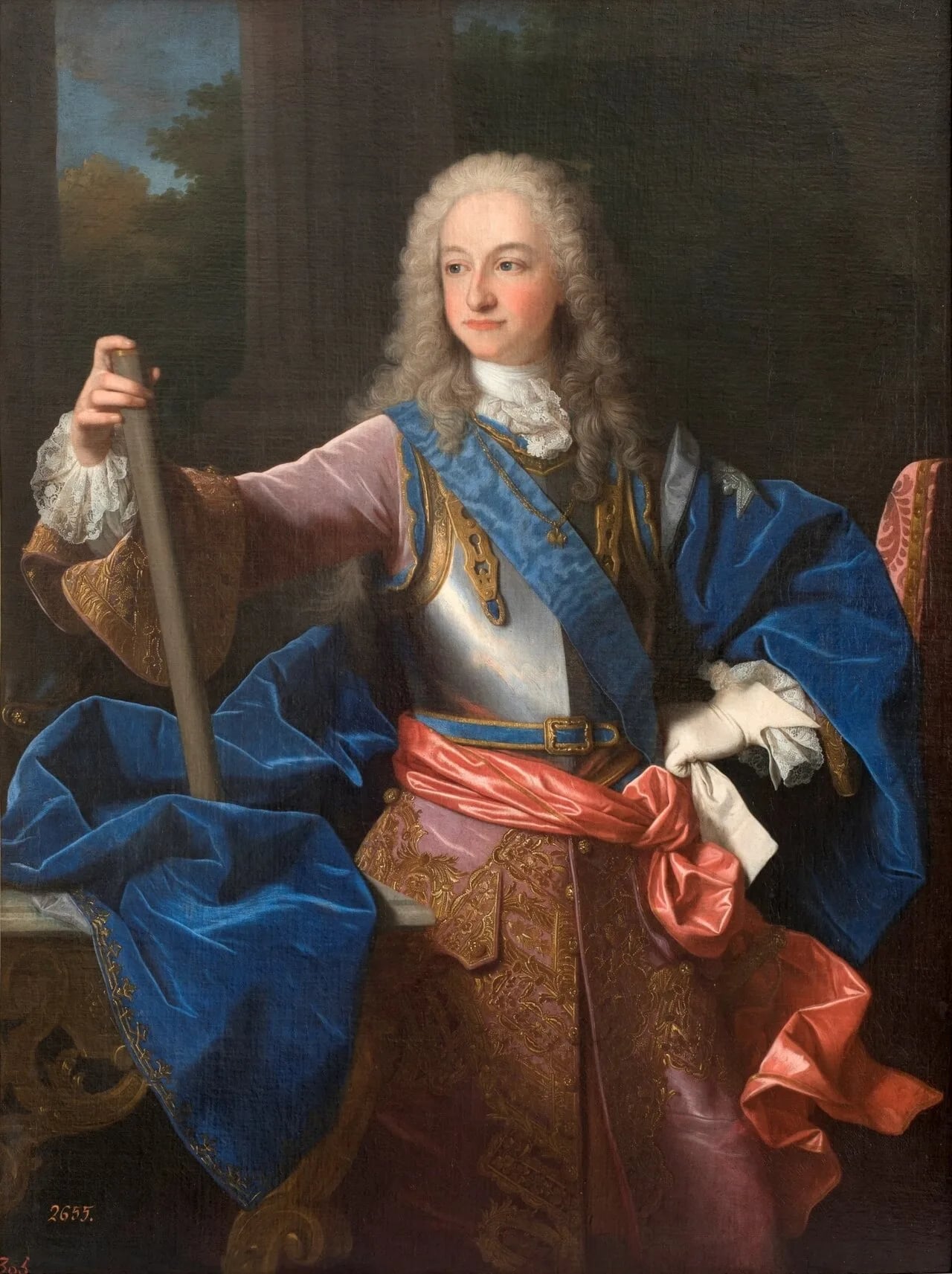 Portrait of Ludwig I. (1707–1724) – memorial page