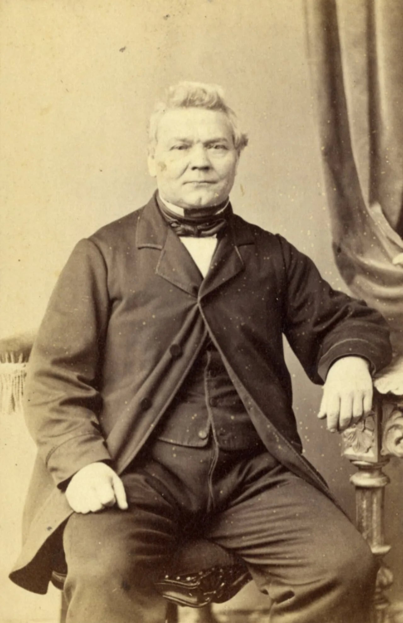 Portrait of Petrus van den Heuvel (1812–1898) – memorial page