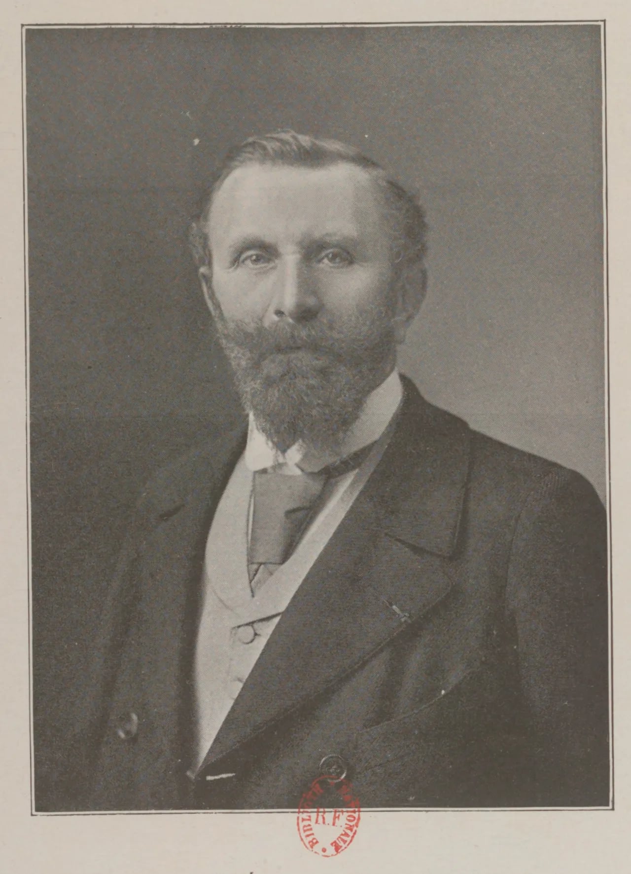 Porträt von Aimé Perret (1846–1927) – Gedenkseite