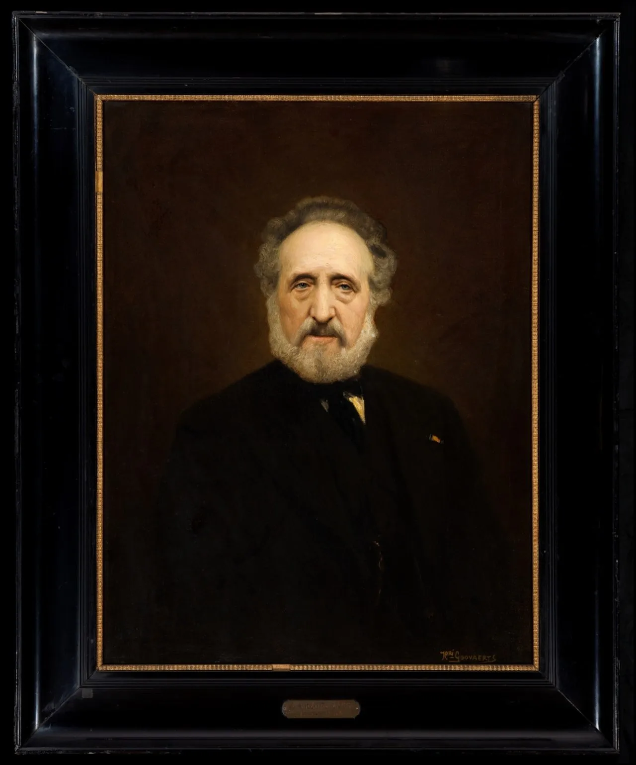 Porträt von Johannes Augustus Keurenaer (1810–1875) – Gedenkseite
