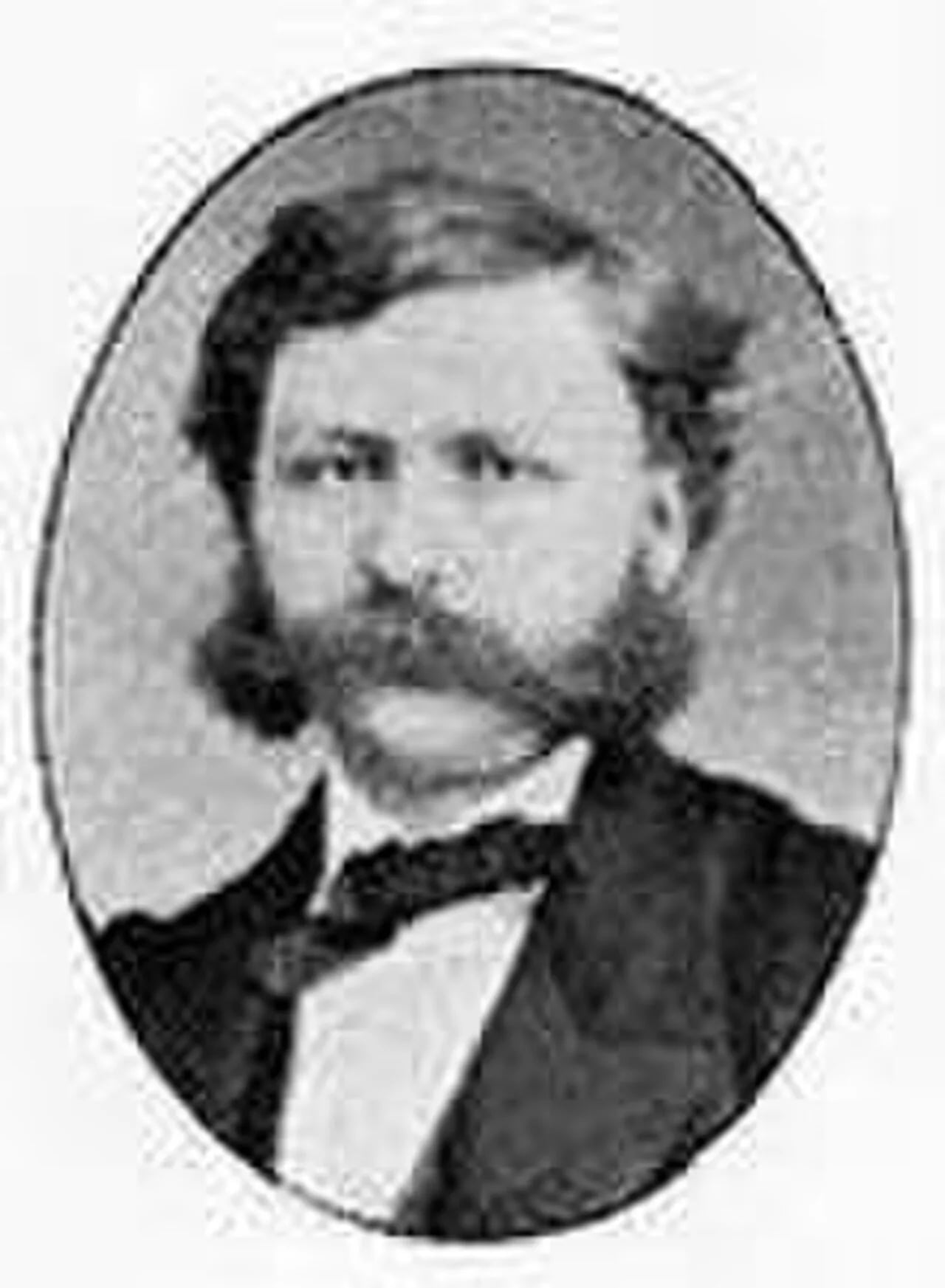 Portrait of Wilhelm Moberg (1832–1880) – memorial page