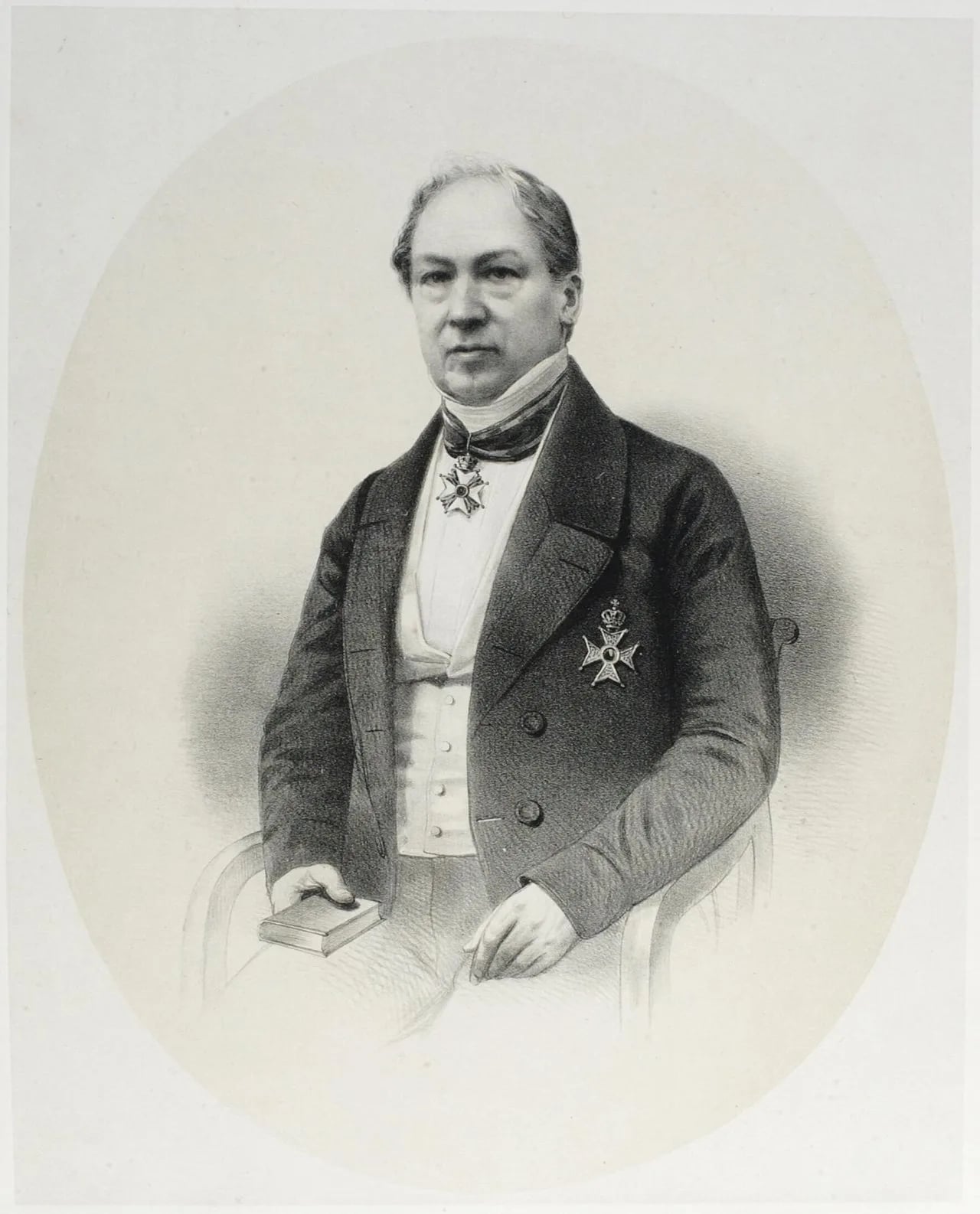 Porträt von Johan Antoni Philipse (1800–1884) – Gedenkseite