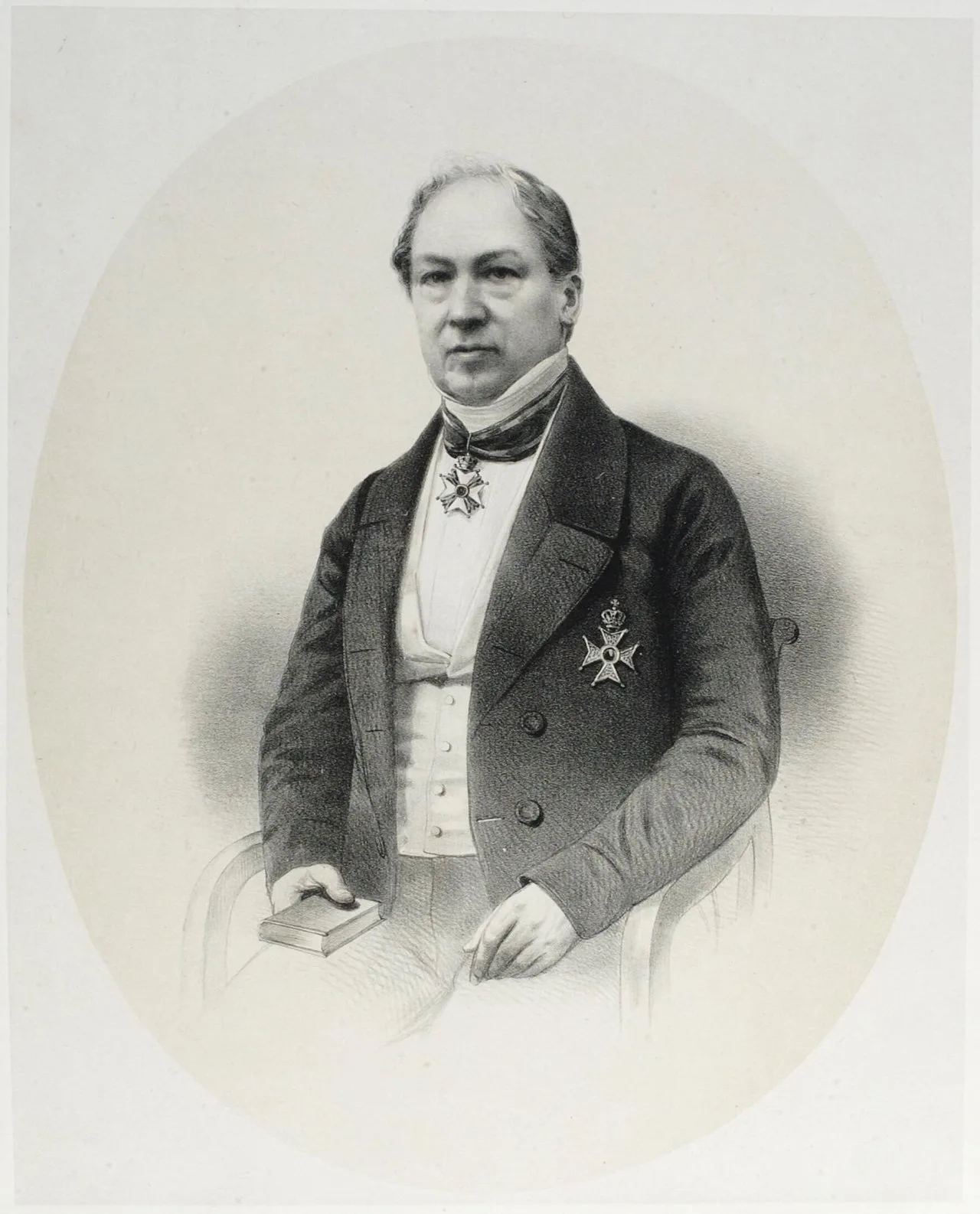 Porträt von Johan Antoni Philipse (1800–1884) – Gedenkseite