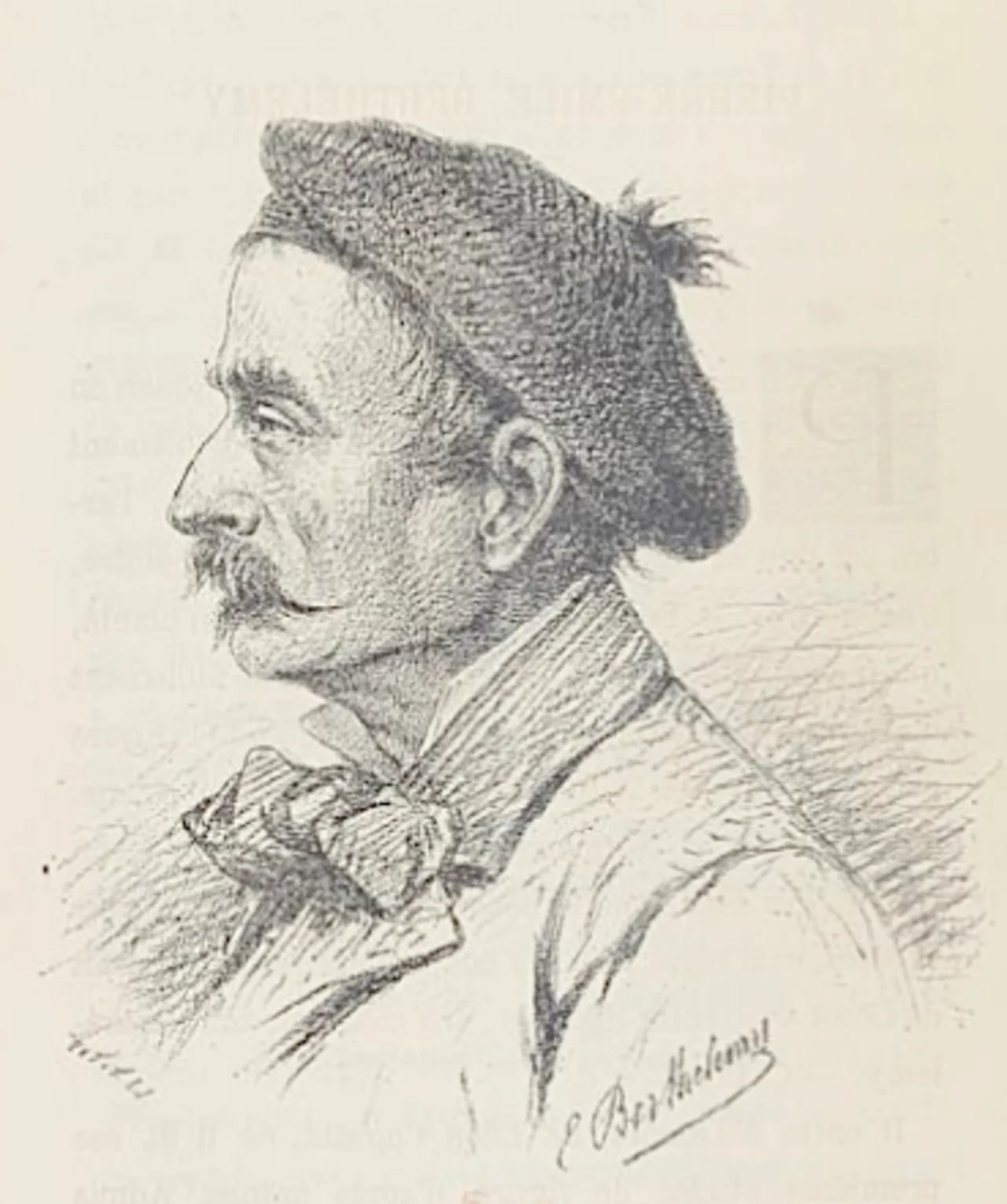 Portrait of Pierre-Émile Berthélemy (1818–1894) – memorial page
