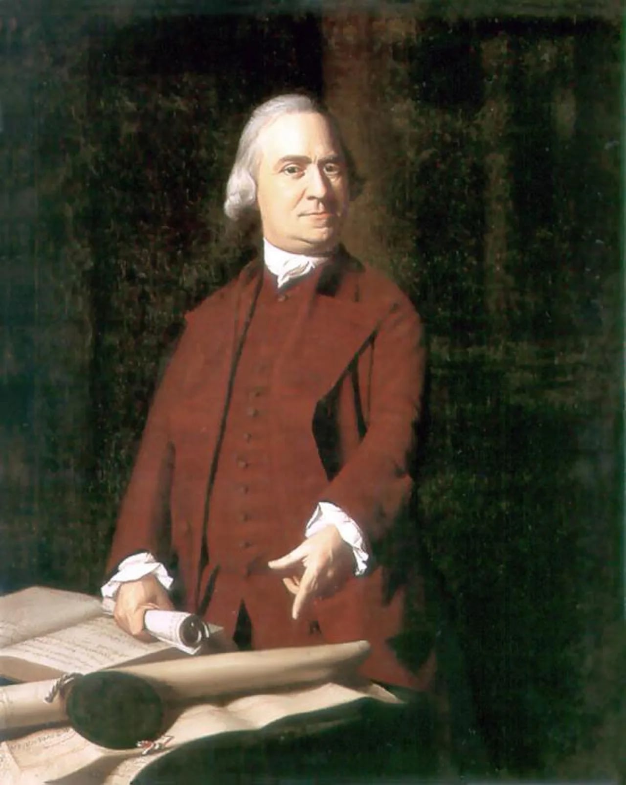 Portrait of Samuel Adams (1722–1803) – memorial page