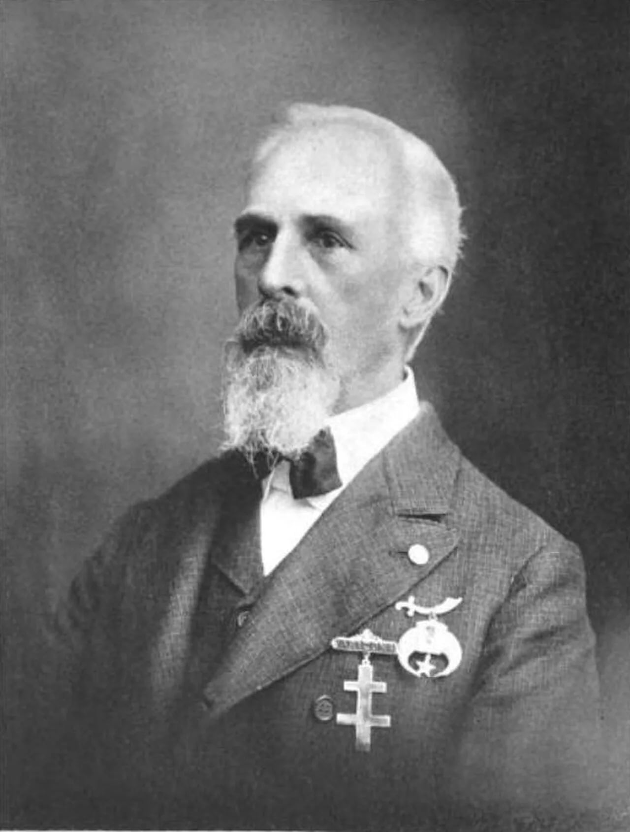 Porträt von Prosper P. Parker (1835–1918) – Gedenkseite