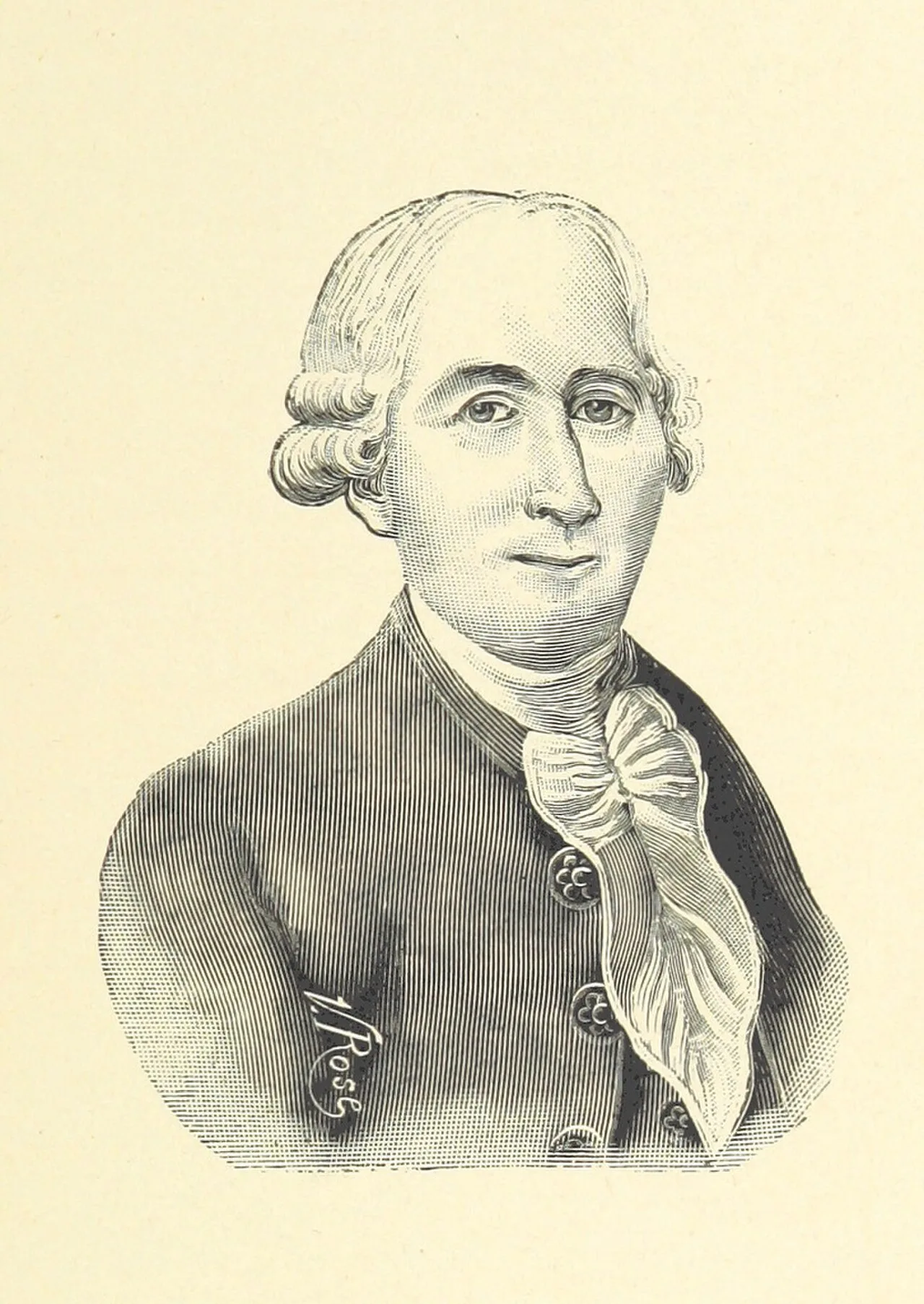Porträt von Benoît Noël Pâcros (1745–1808) – Gedenkseite